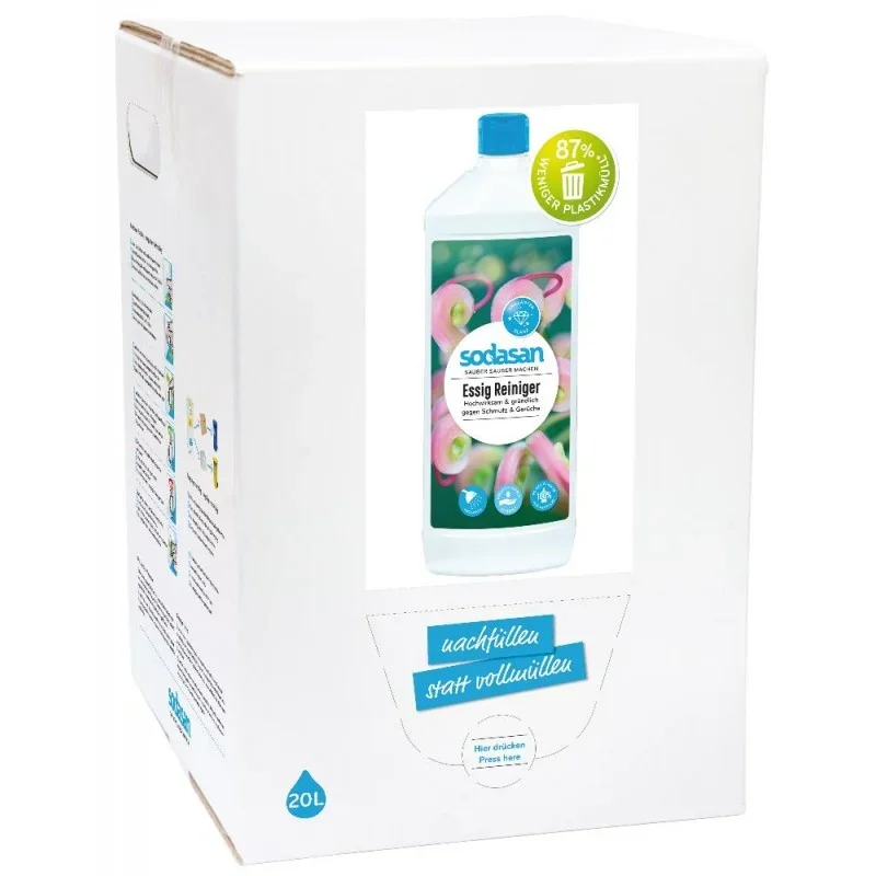 "Vinegar Cleaner 20 Liter, Cleaning Vinegar, Natural Cleaner, Eco Friendly Cleaner image"
