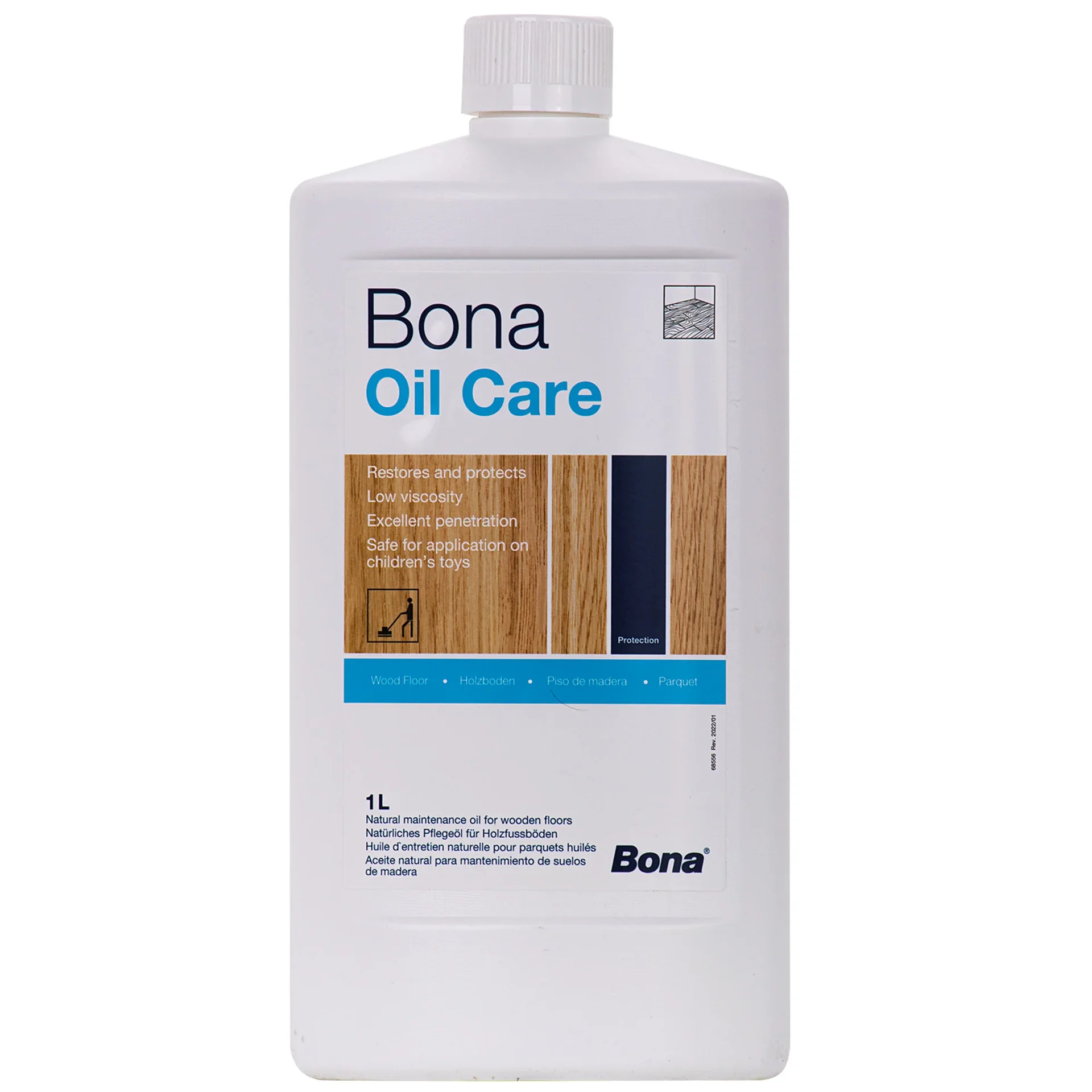 "Wood Floor Cleaner, Oil Wood Floor Cleaner 1 Liter, Wood Floor Care image"