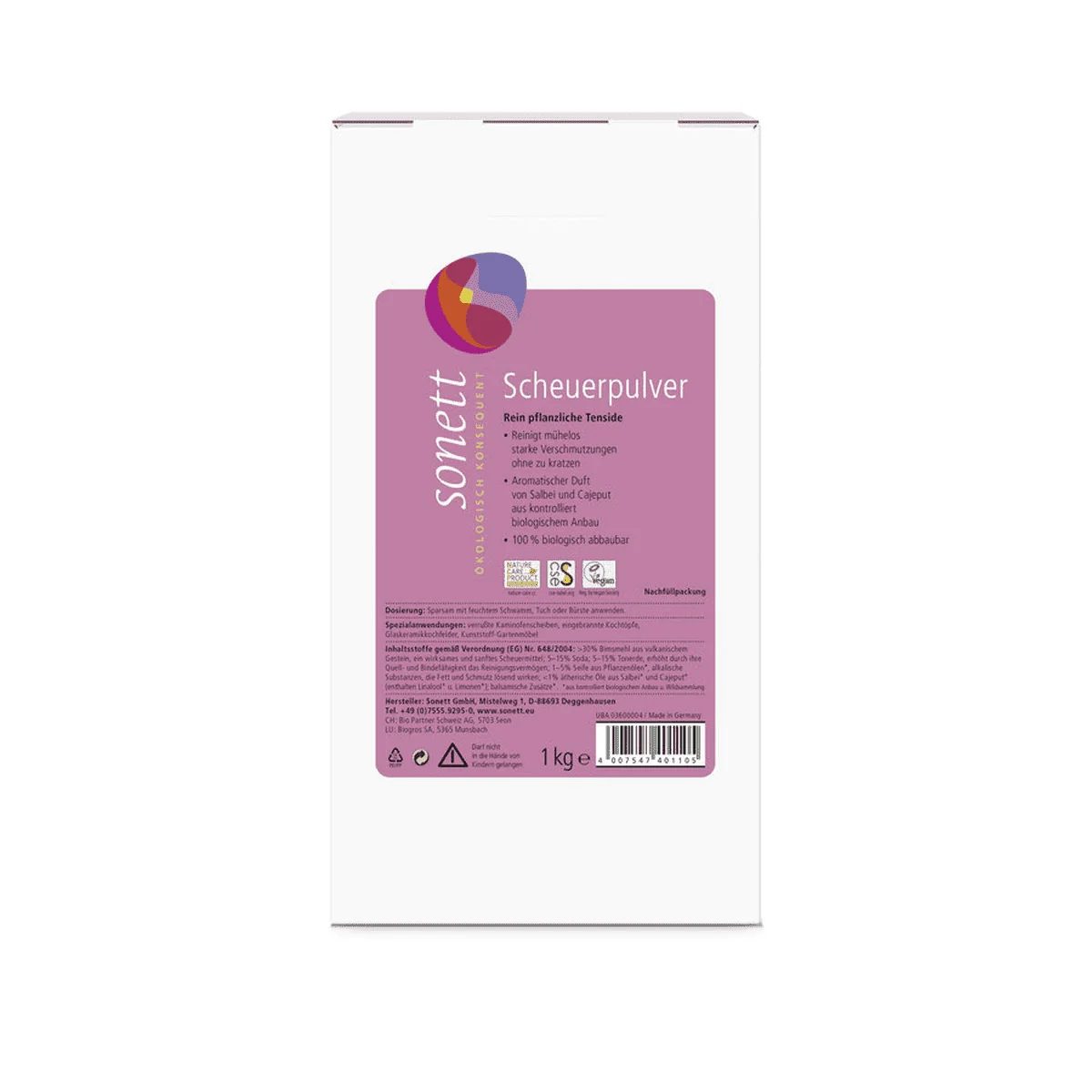 "Scouring Powder 1 kg, Refill, Natural Cleaning Powder image"