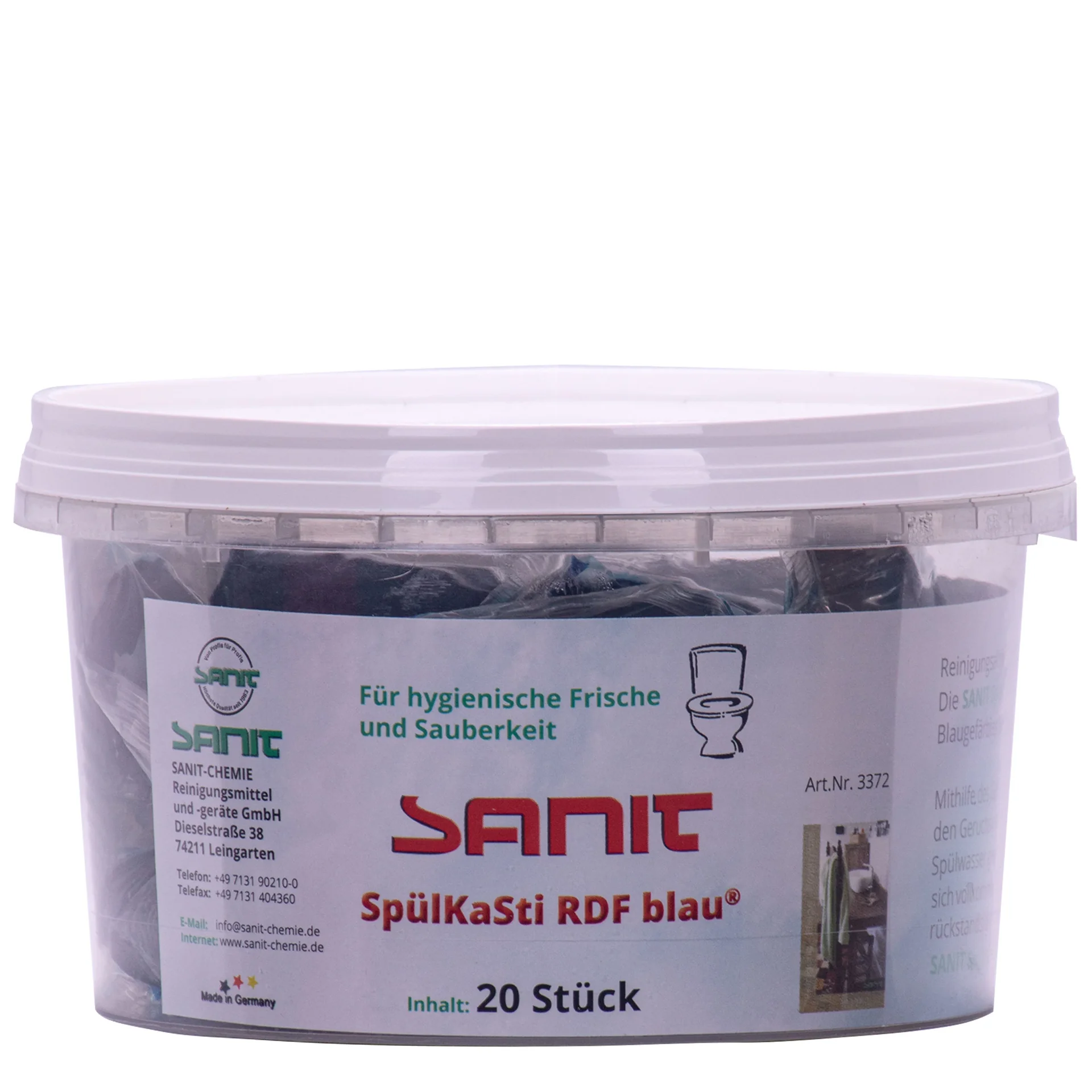 "Toilet tank tablets, Toilet bowl cleaner tablets, Toilet cistern blocks, 20 Stück image"