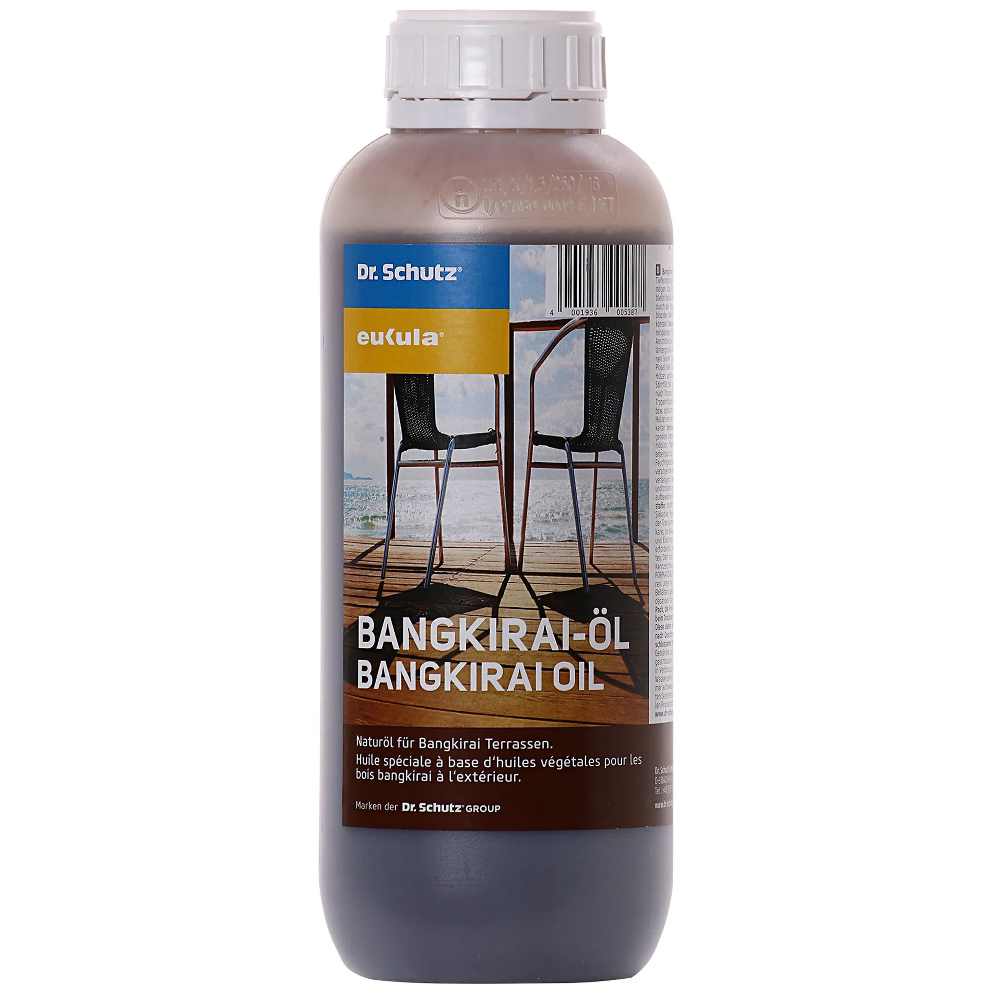 "Bangkirai Oil 1 Liter, Decking Oil, Wood Oil, Plant Based image"