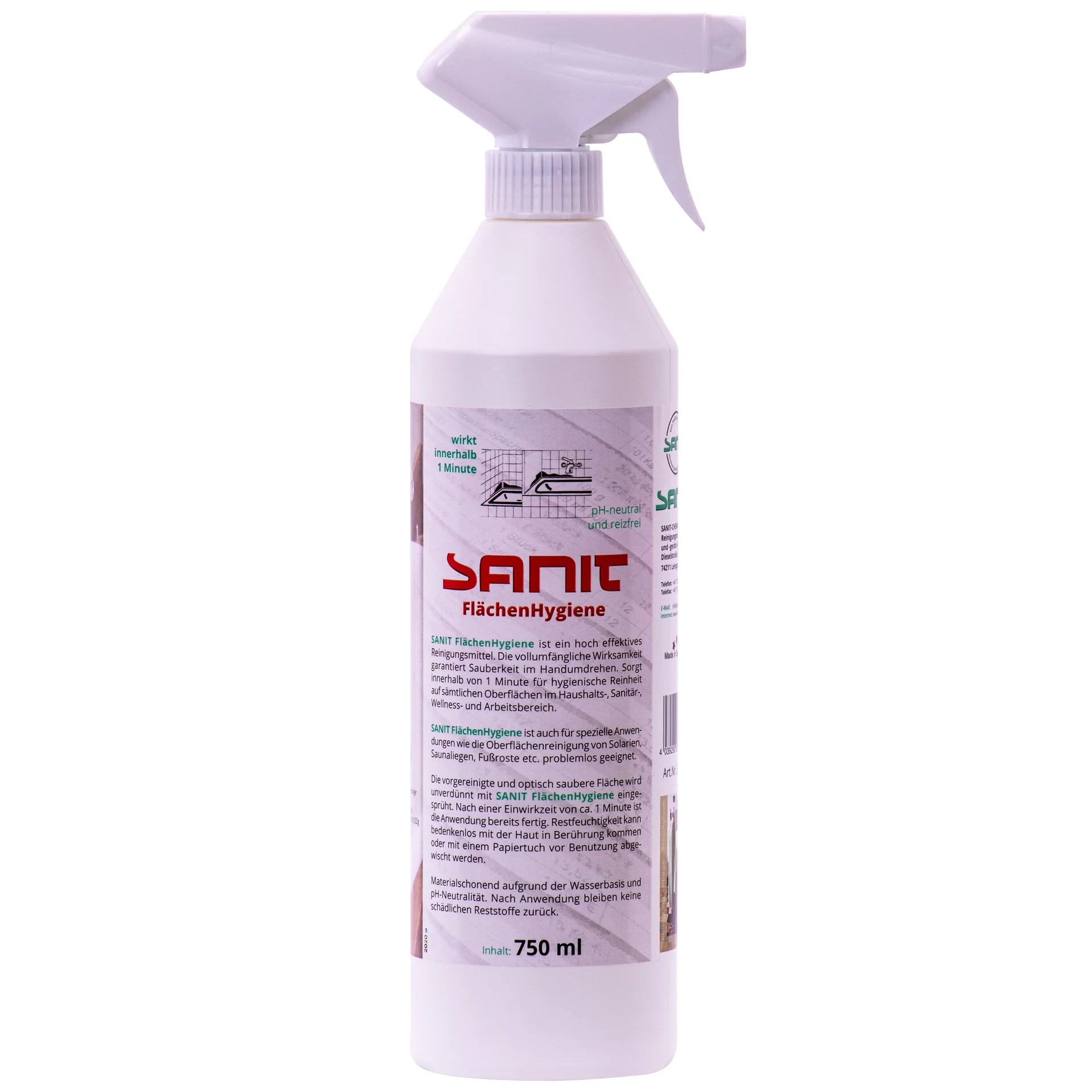 "Surface Disinfectant, 750 ml Disinfectant Spray, Surface Cleaner Disinfectant image"
