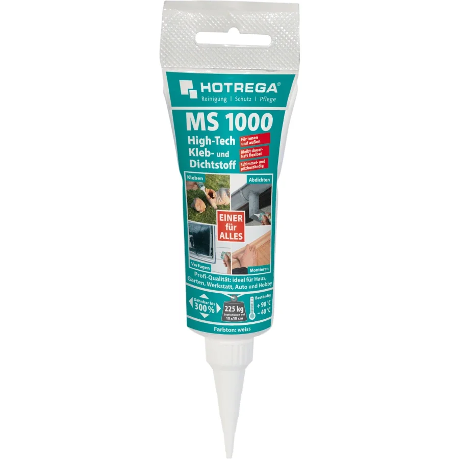 "Sealant, Adhesive Sealant, High Tech, 80 ml white Tube image"