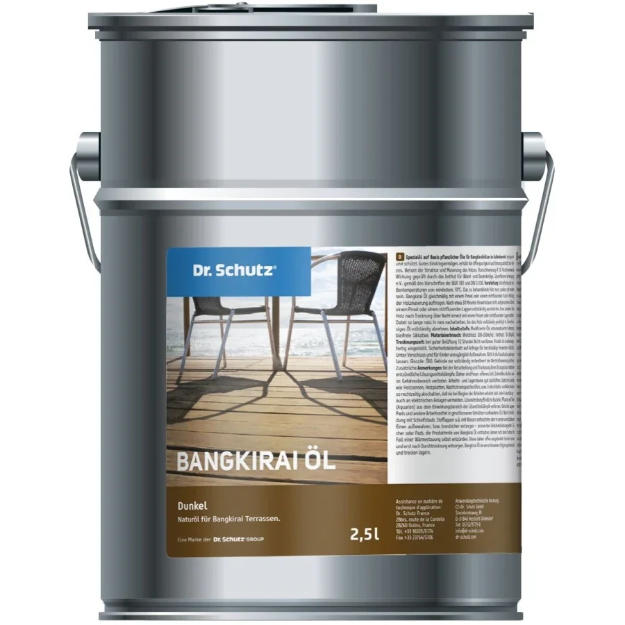 "Bangkirai Oil 2.5 Liter, Wood Oil, Decking Oil, Outdoor Wood Oil image"