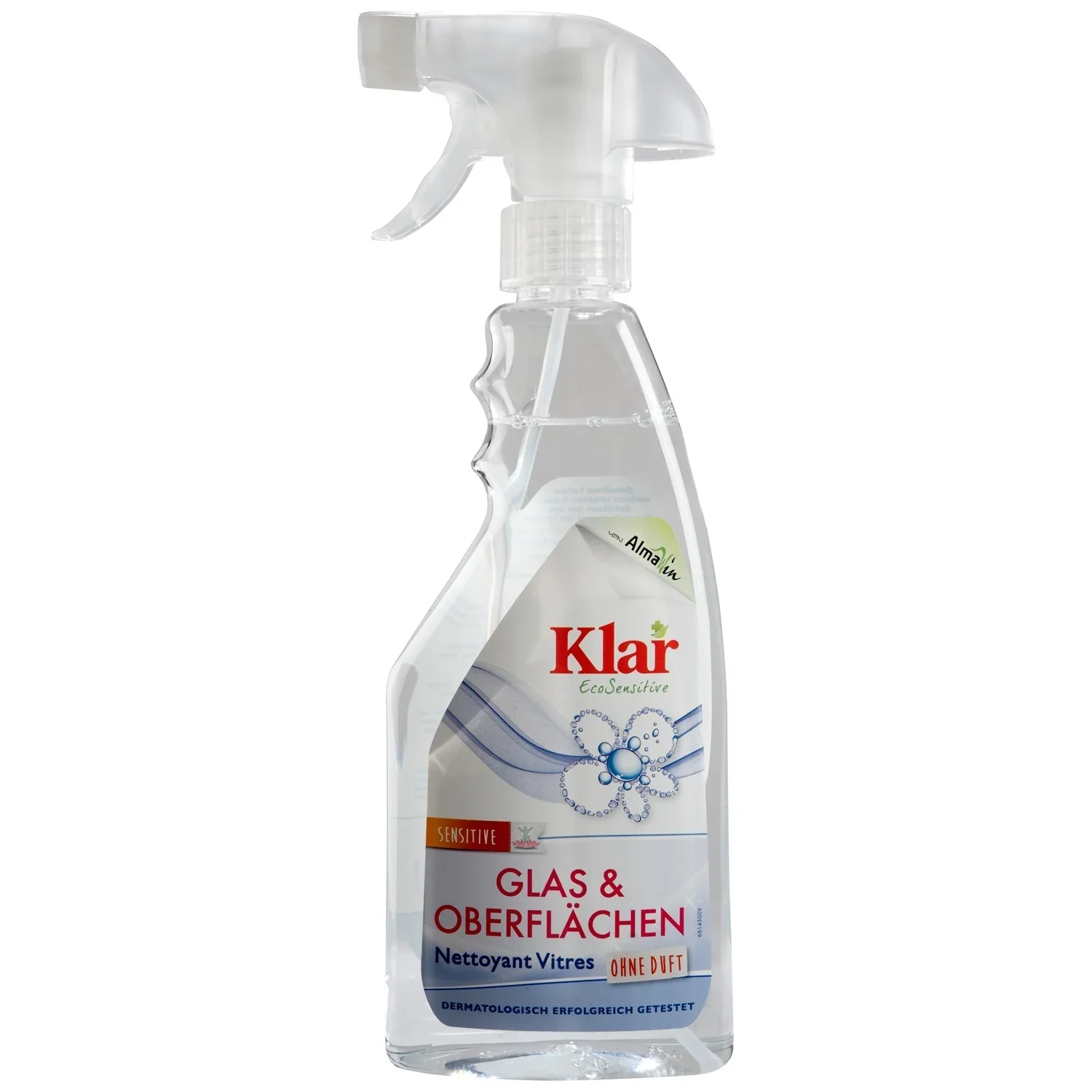 "Glass Cleaner, Surface Cleaner 6 x 500 ml, Fragrance Free, Foam Spray image"