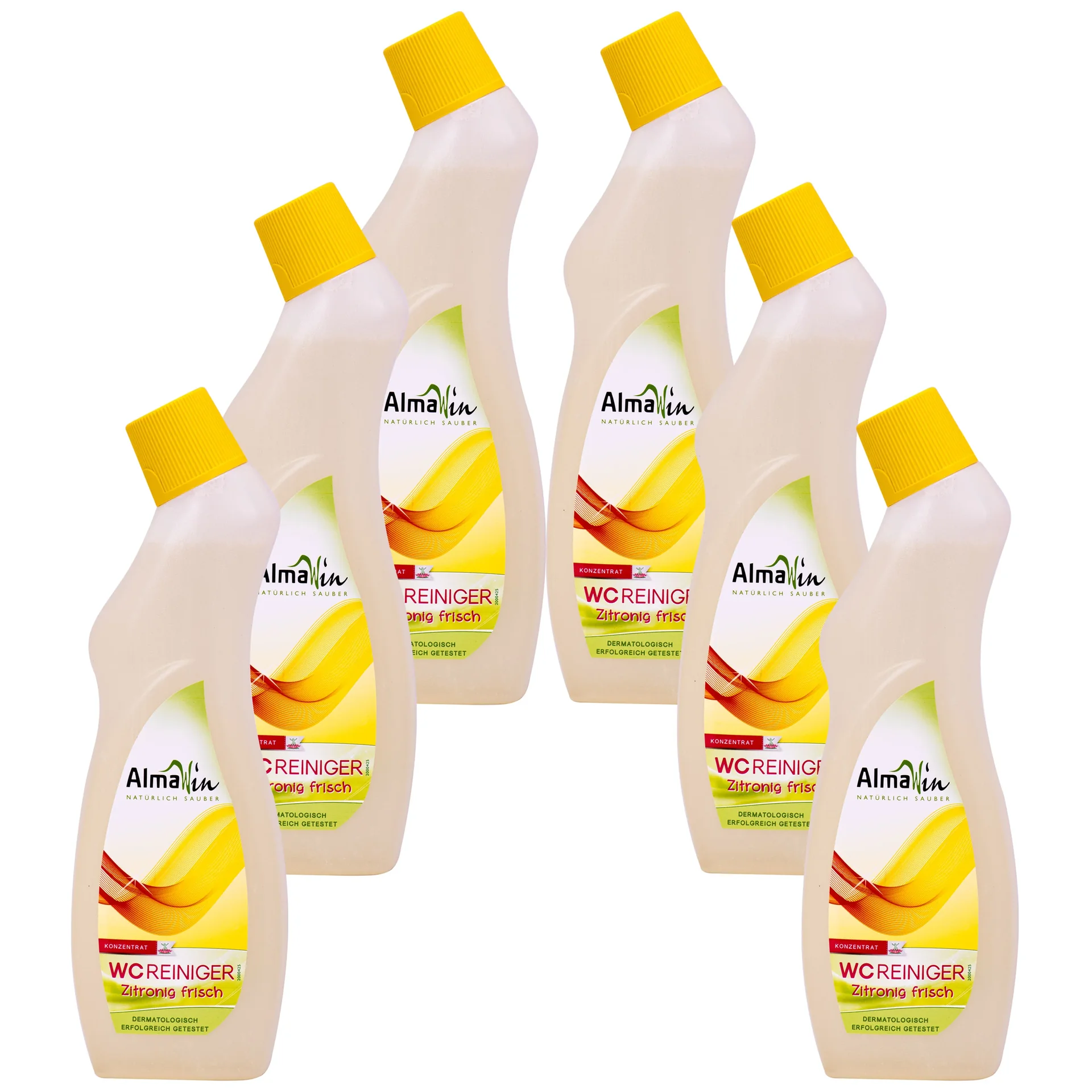 "Toilet Bowl Cleaner, Natural Toilet Cleaner, 6 x 750 ml Citrus Toilet Cleaner image"
