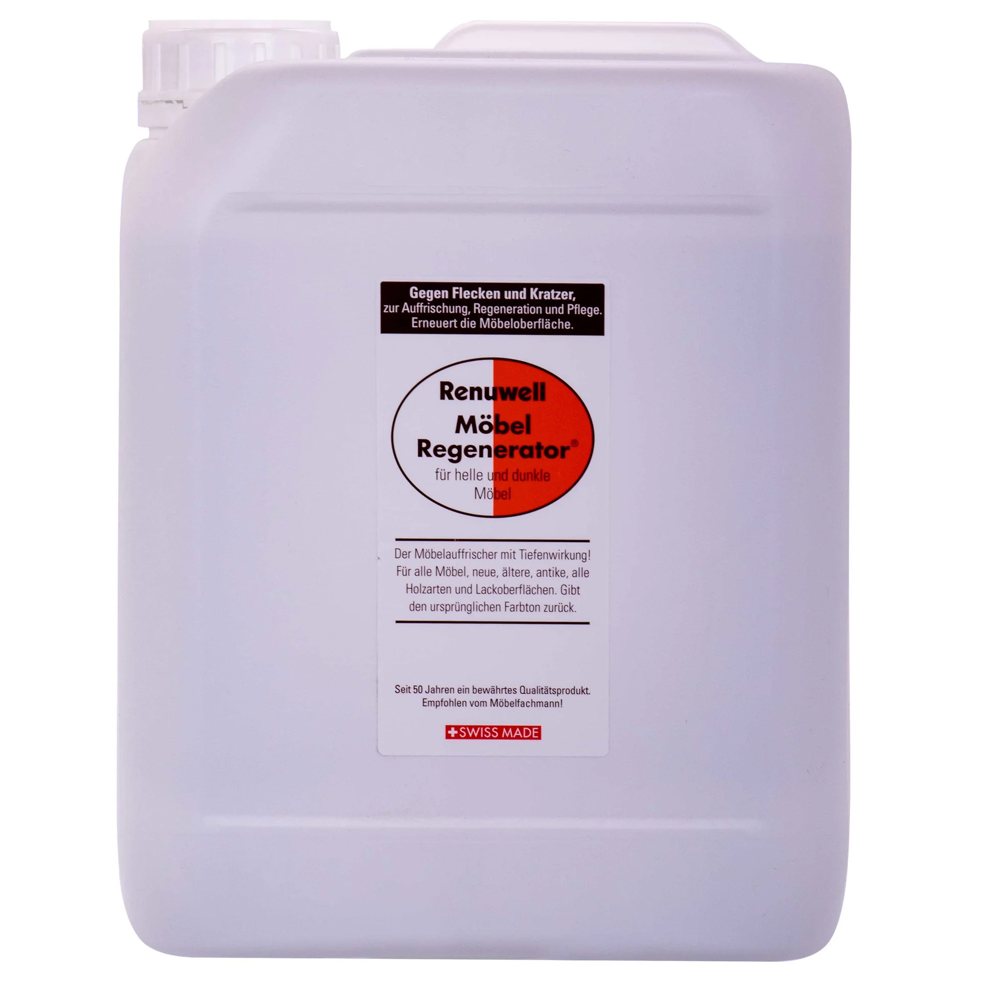 "Furniture Restorer 5 Liter, Wood Restorer, Furniture Polish, Wood Cleaner, Furniture Reviver image"
