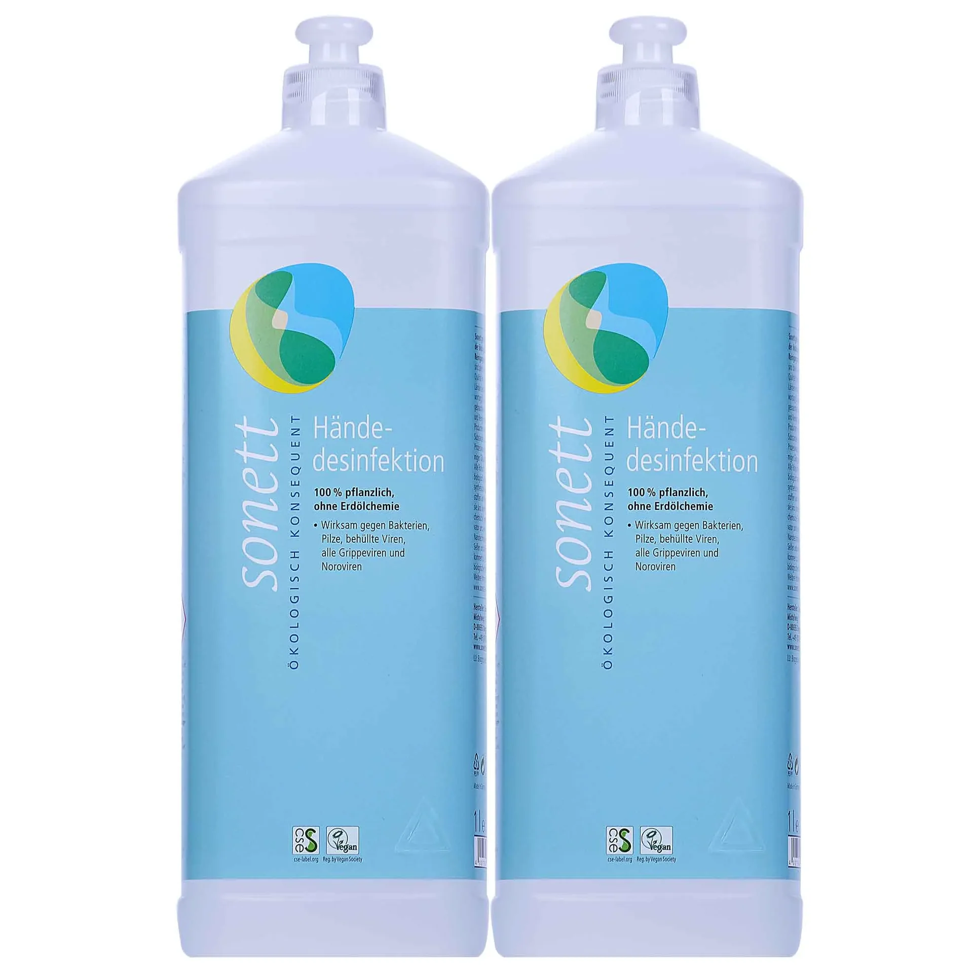 "Hand Sanitizer 2 x 1 Liter, Hand Disinfection, Hand Antiseptic image"