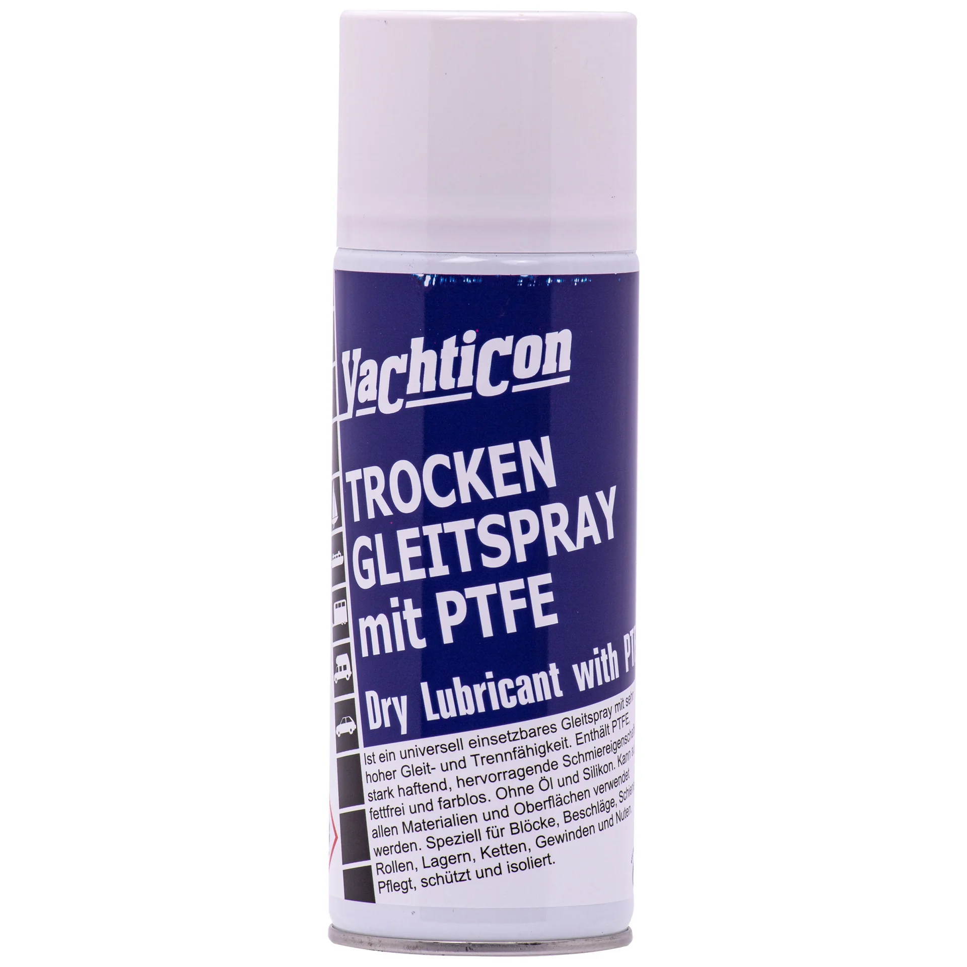 "Dry lubricant, PTFE lubricant, Dry PTFE lubricant, 400 ml Teflon spray, Dry glide spray image"