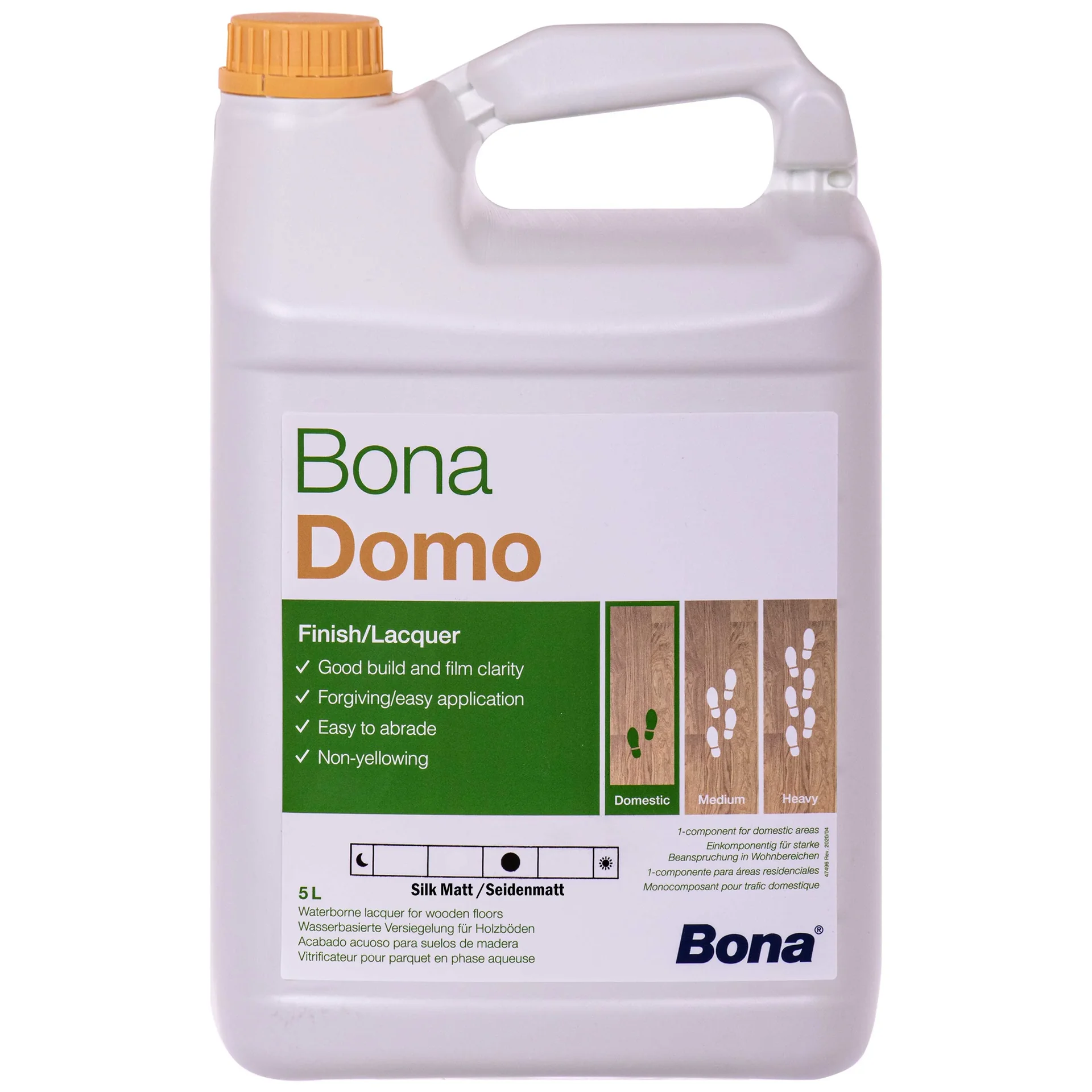 "Water-Based Wood Finish 5 Liter, Water-Based Polyurethane, Water-Based Floor Finish image"
