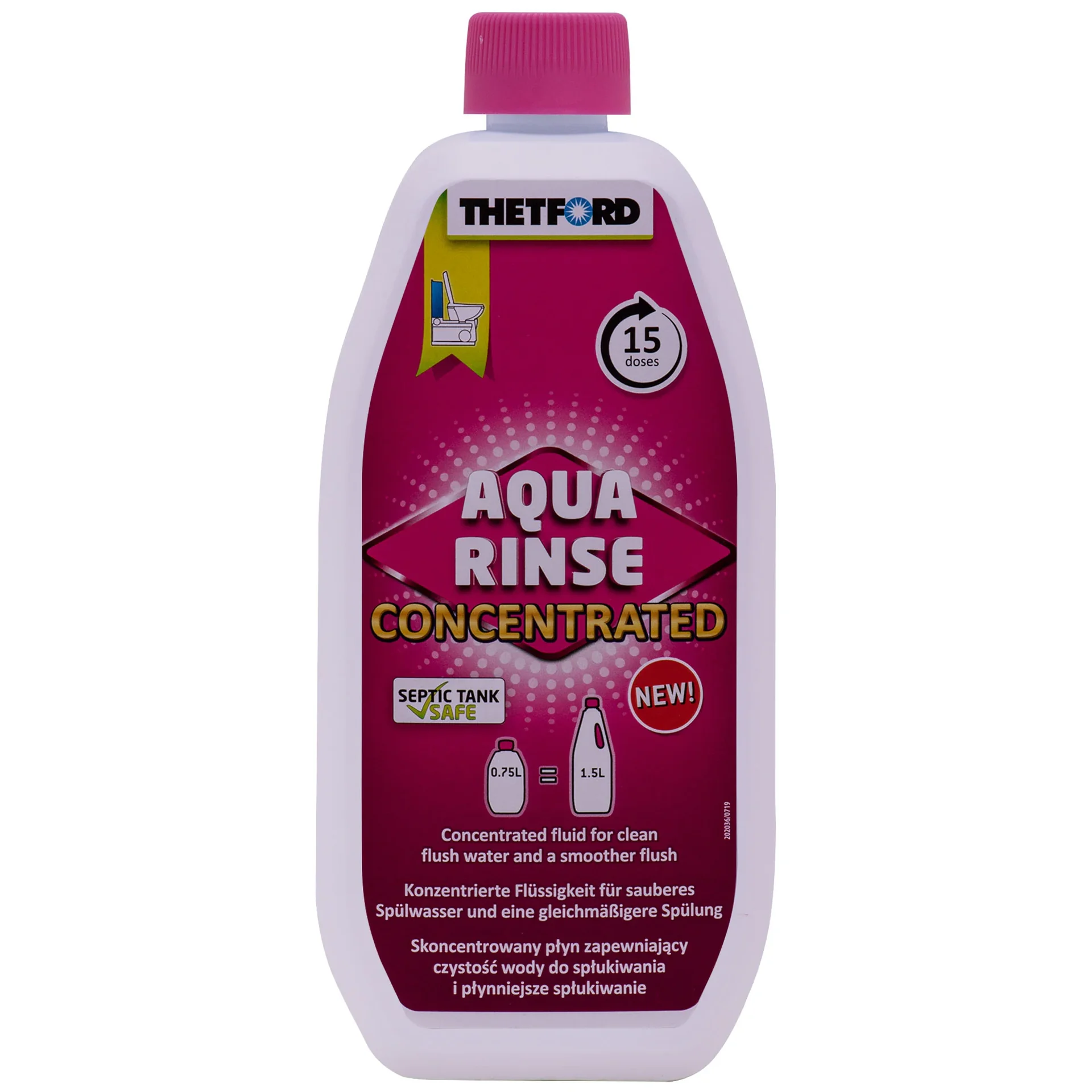 "RV Toilet Chemicals, RV Toilet Rinse, 0.75 Liter, Portable Toilet Chemicals, Toilet Rinse image"