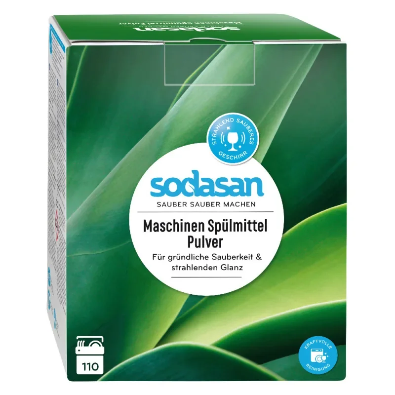 "Dishwasher Detergent Powder 2 x 1,5 kg, Natural Dishwasher Detergent, Eco Rinse Aid image"
