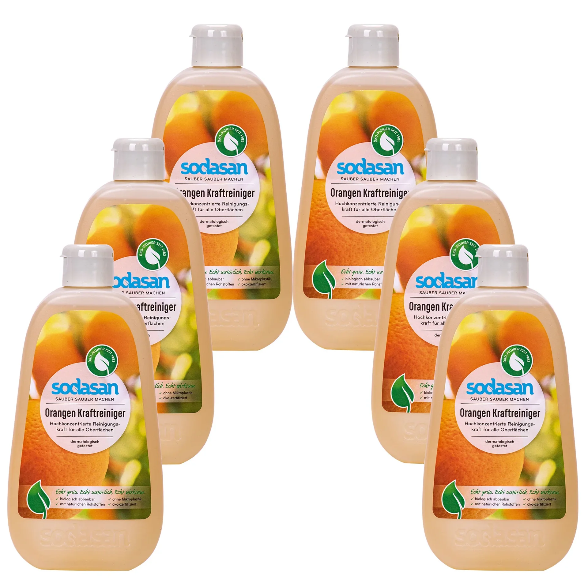 "Orange Cleaner 6 x 500 ml, Natural, Multi Surface Cleaner image"