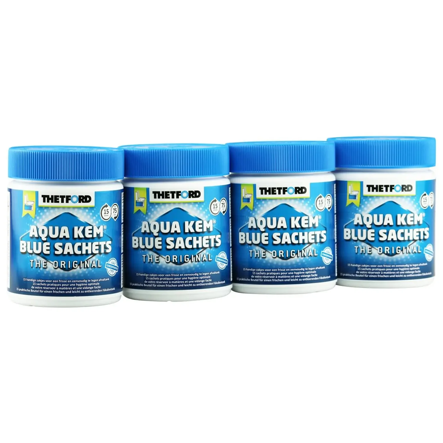"RV Toilet Chemicals, Toilet Sachets, Portable Toilet Chemicals, RV Holding Tank Treatment, Marine Toilet Chemicals, Camping Toilet Chemicals image"
