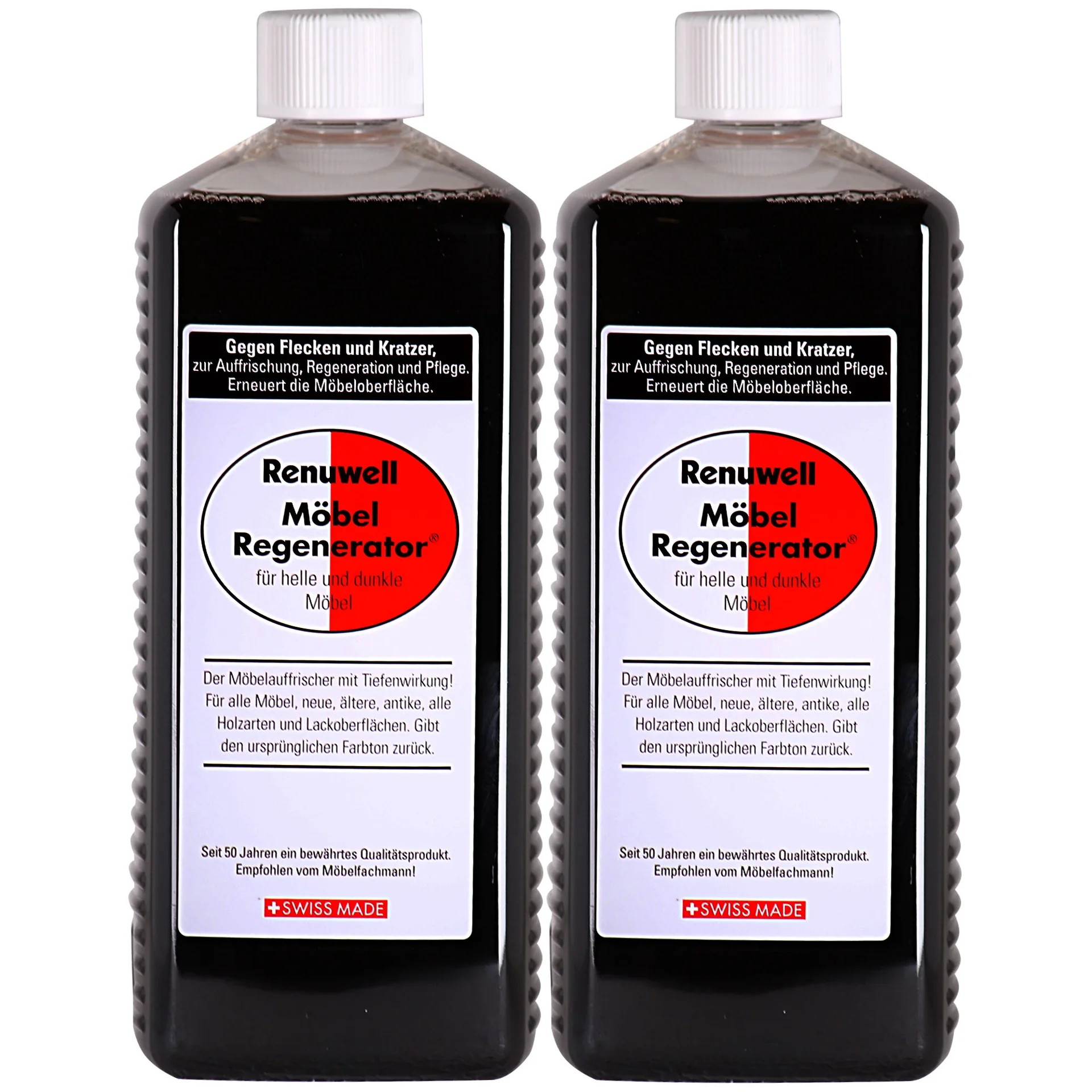 "Furniture Restorer, Wood Restorer, 1 Liter x 2 Flaschen, Furniture Polish image"