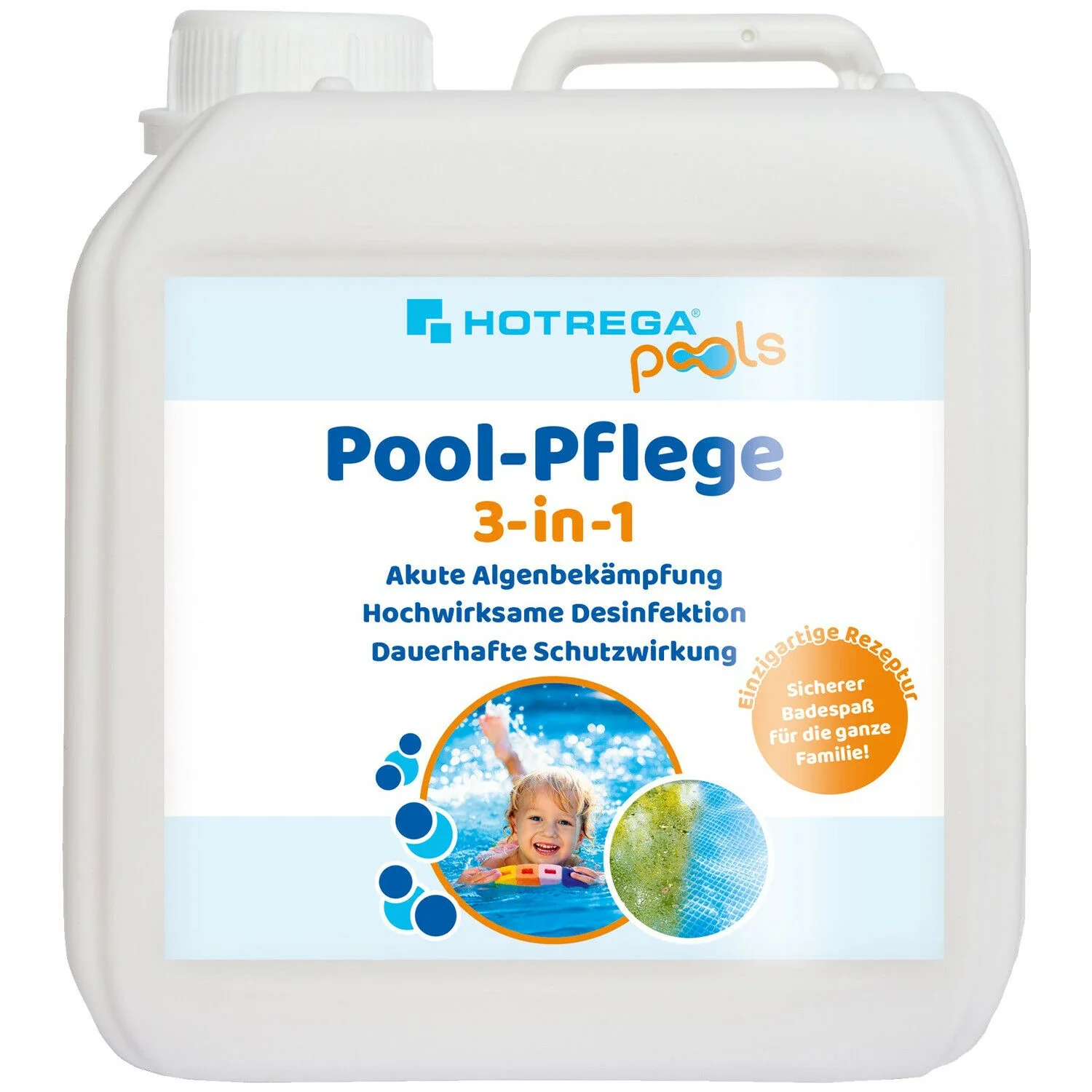 "Pool Algaecide, 2 Liter, Pool Algae Control, Algae Treatment, Pool Cleaner image"