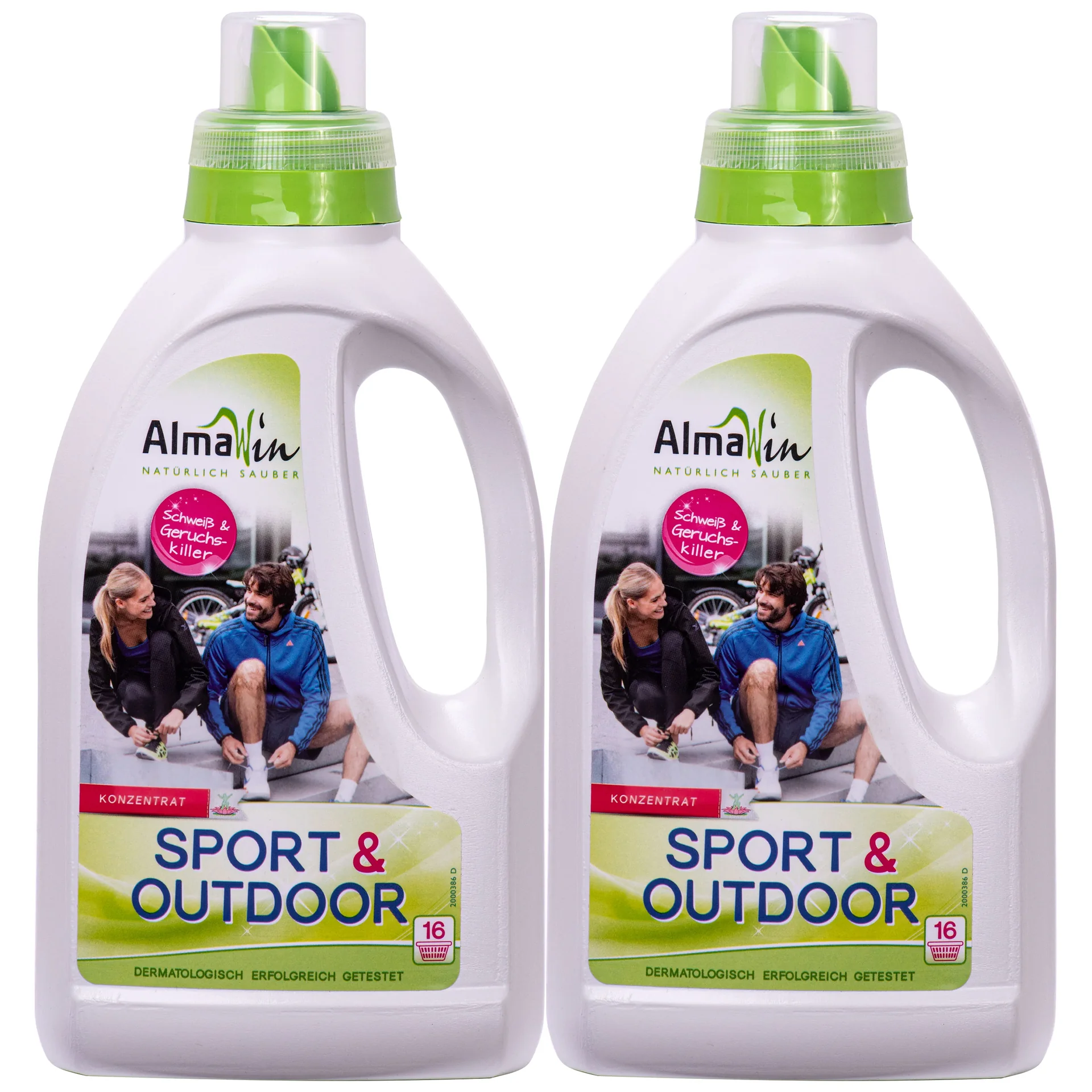 "Sports Detergent, Outdoor Clothing Wash, Liquid Laundry Detergent 2 x 750 ml image"