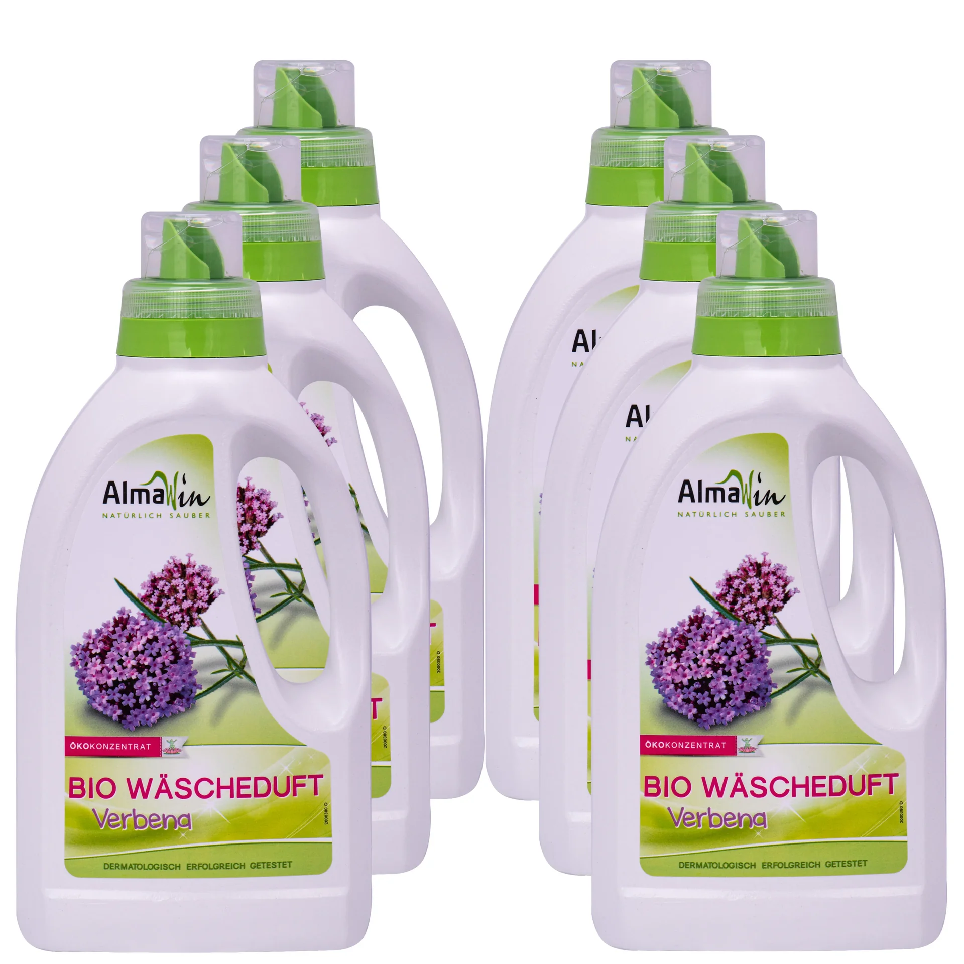 "Laundry Scent Booster, Verbena Laundry Scent, Natural Laundry Scent, 6 x 750 ml, Eco Friendly Laundry Scent image"