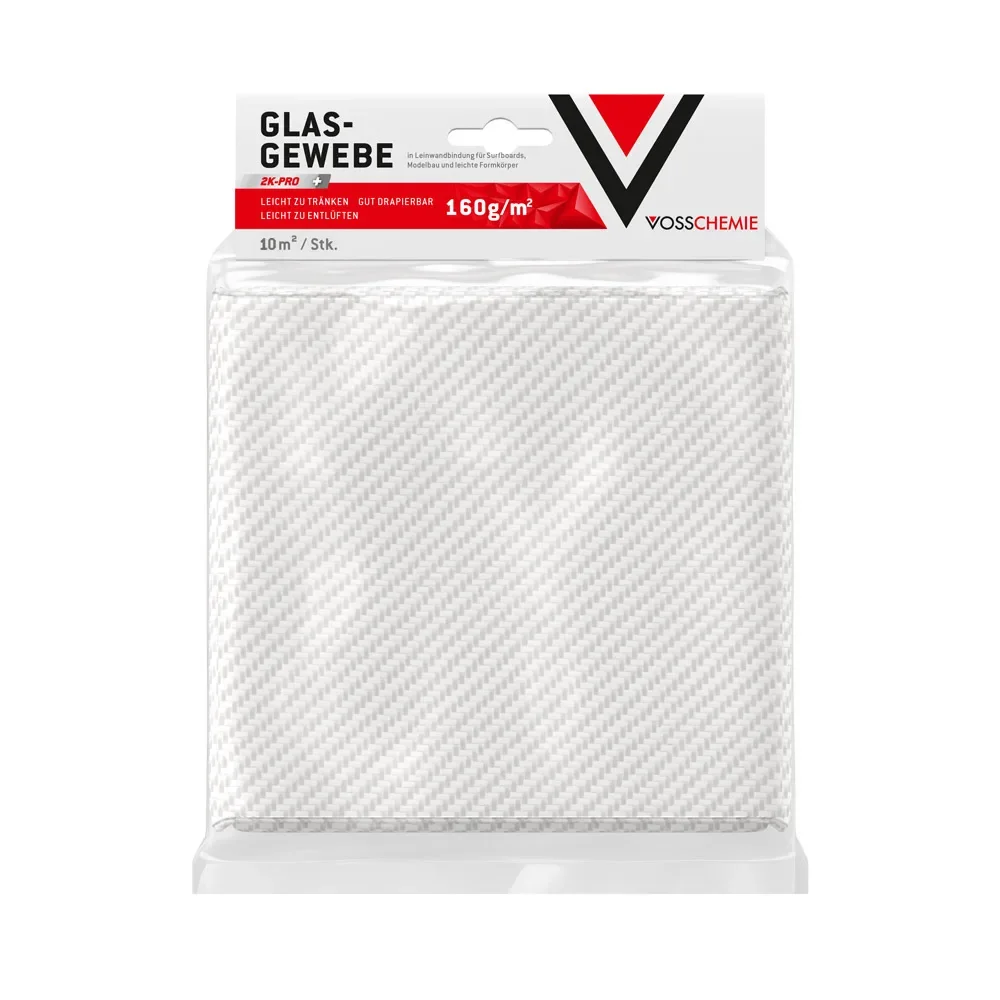 "Fiberglass cloth, 160 g/m², 10.0 m², fiberglass fabric, glass fiber cloth image"