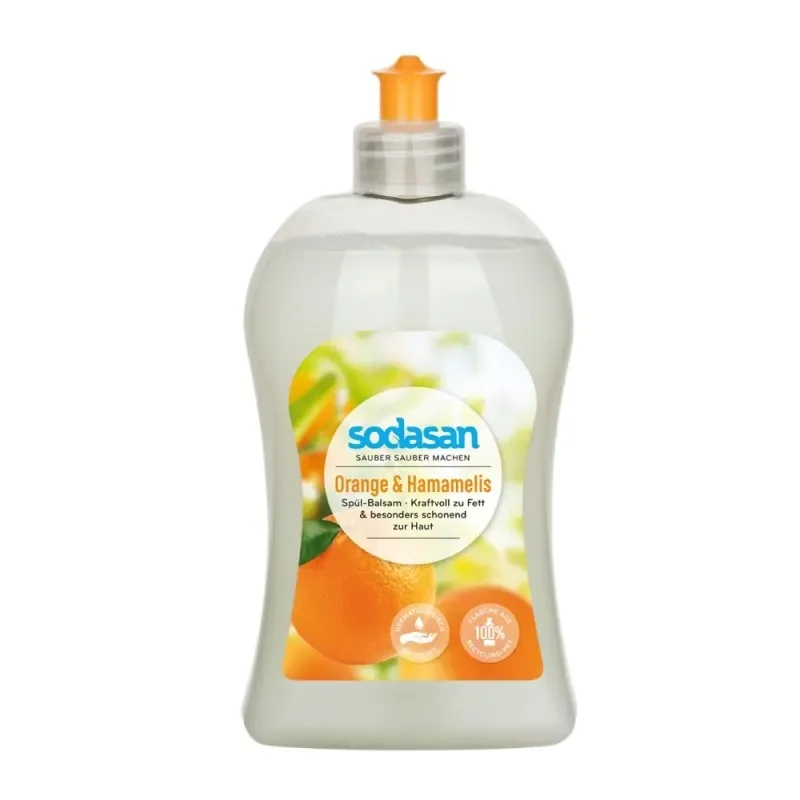 Dish Soap, Orange & Hamamelis, 500 ml, Gentle Dish Soap