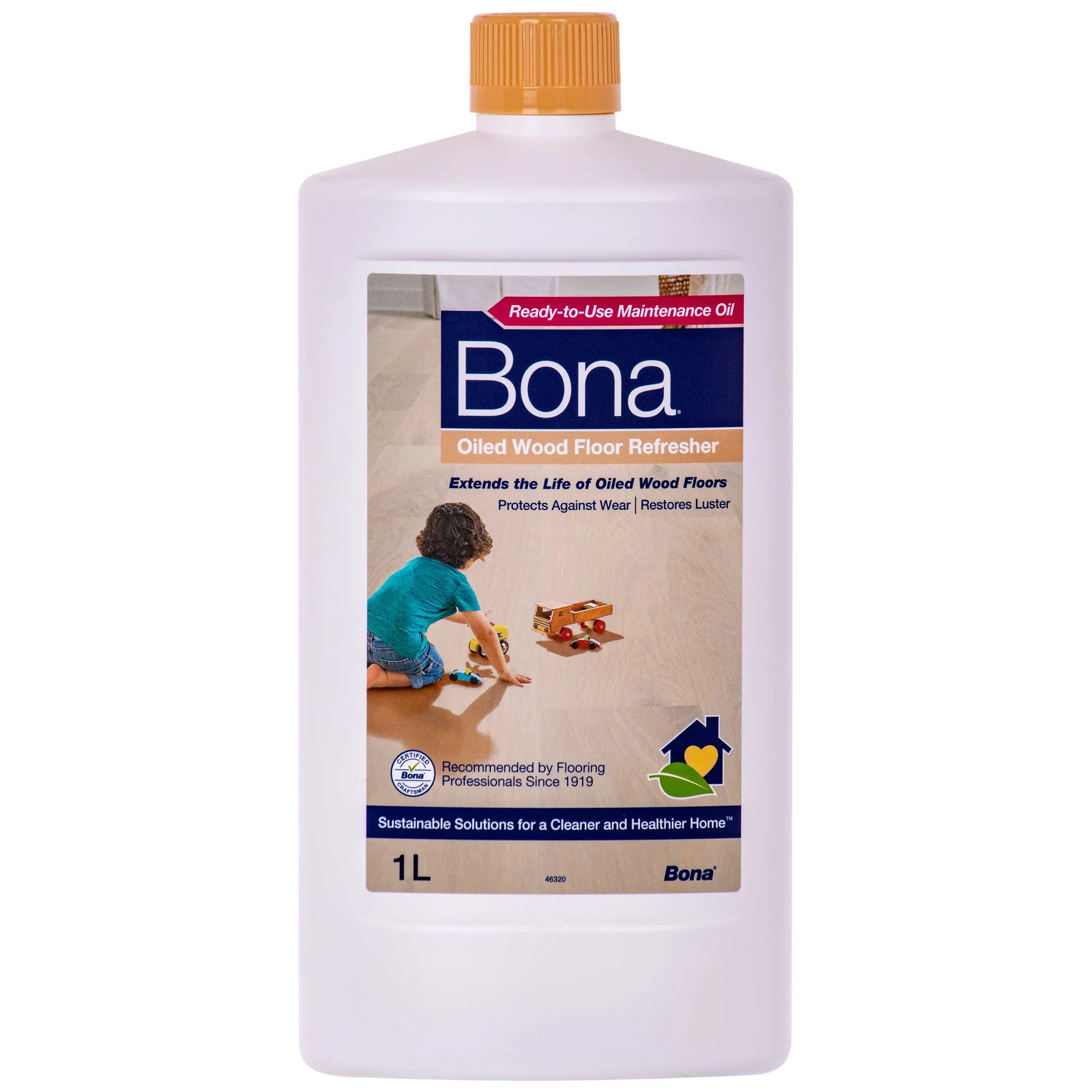 "Wood Floor Refresher 1 Liter, Oiled Wood Floor Refresher, Wood Floor Revitalizer image"