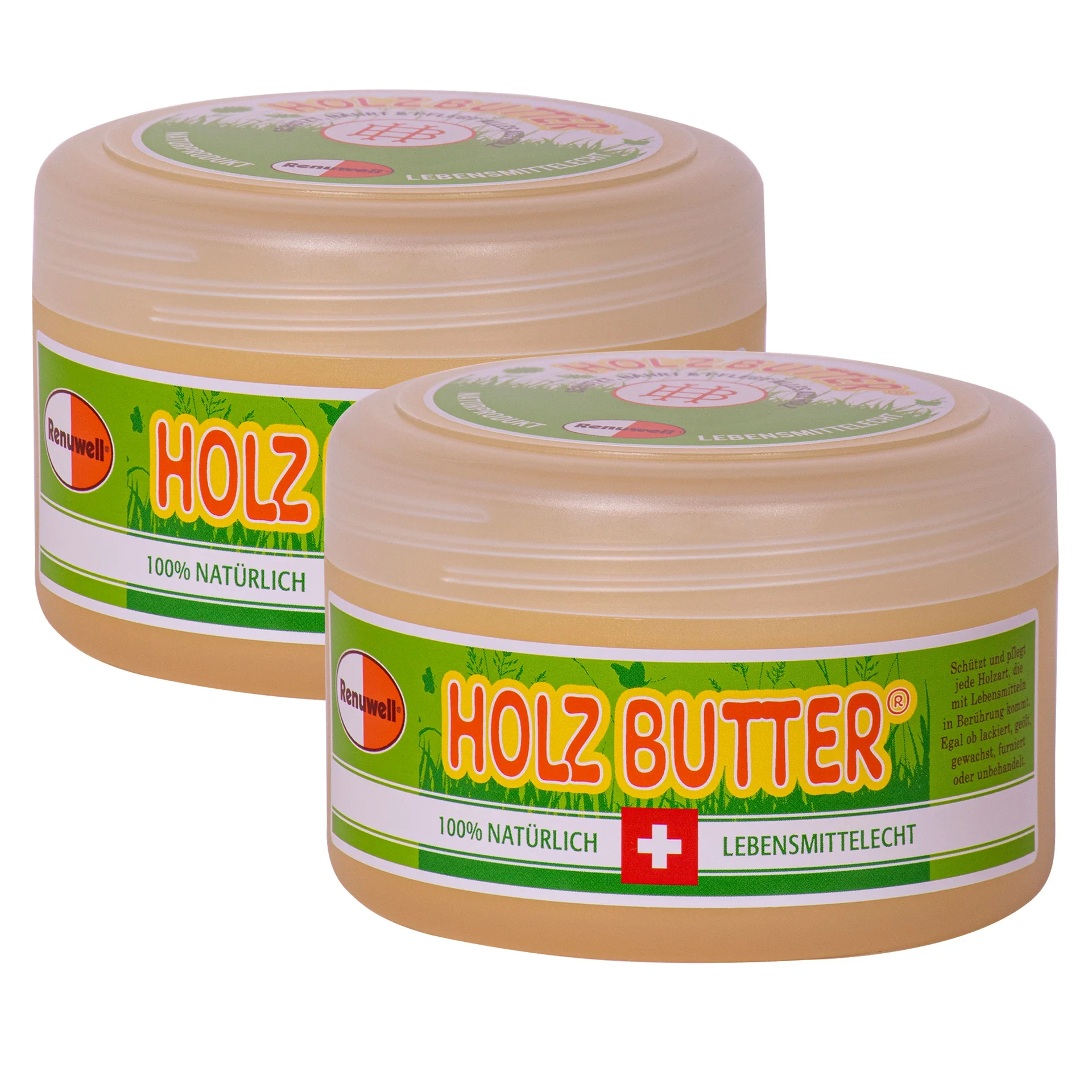 "Wood Butter, Wood Conditioner, Wood Finish, 2 x 250 ml Wood Restorer Set image"
