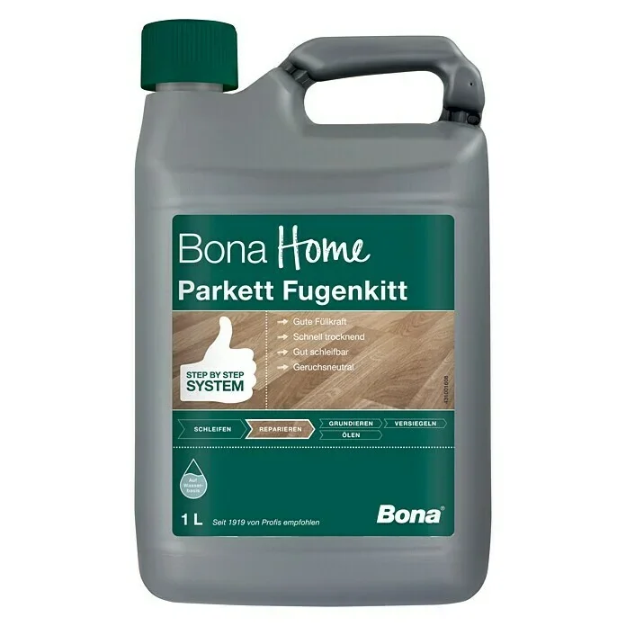 "Wood Floor Filler 1 Liter, Parquet Filler, Water Based Wood Filler image"
