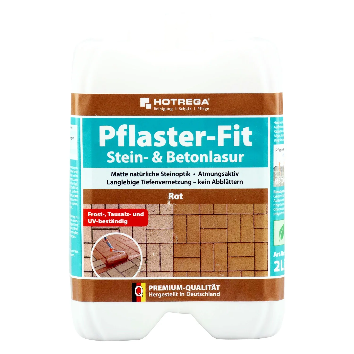 "Concrete stain red 6 x 2 Liter, stone and concrete stain image"
