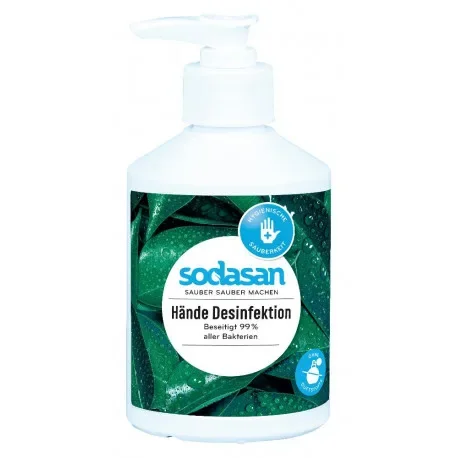 "Hand Sanitizer 300 ml, Hand Disinfection Pump, Round Bottle image"