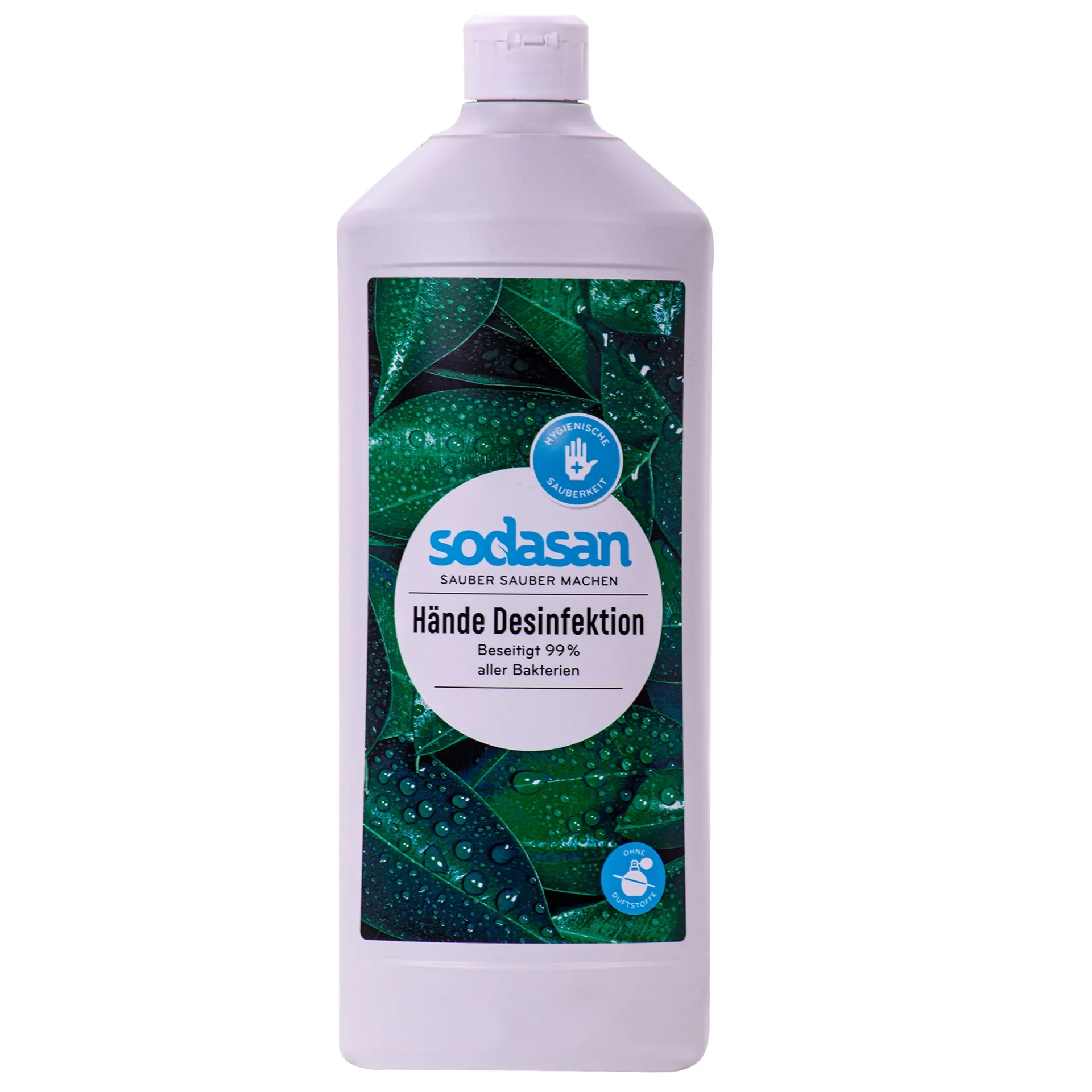 "Hand sanitizer refill 1 liter, PE-Flasche, hand disinfectant refill image"
