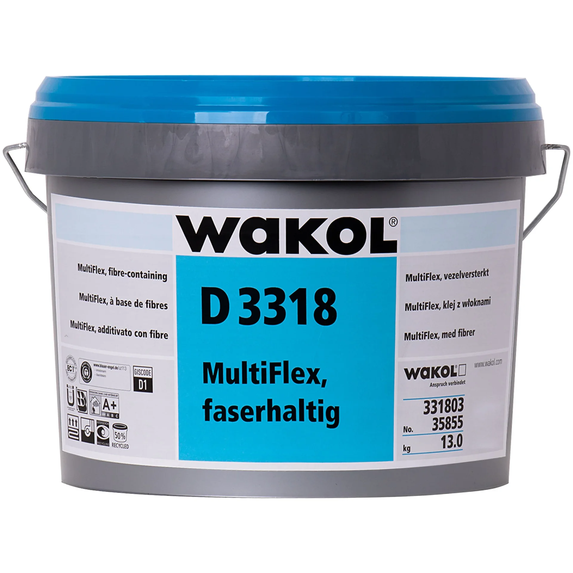 "Flexible Wood Flooring Adhesive 13kg, Fiber Reinforced Adhesive image"