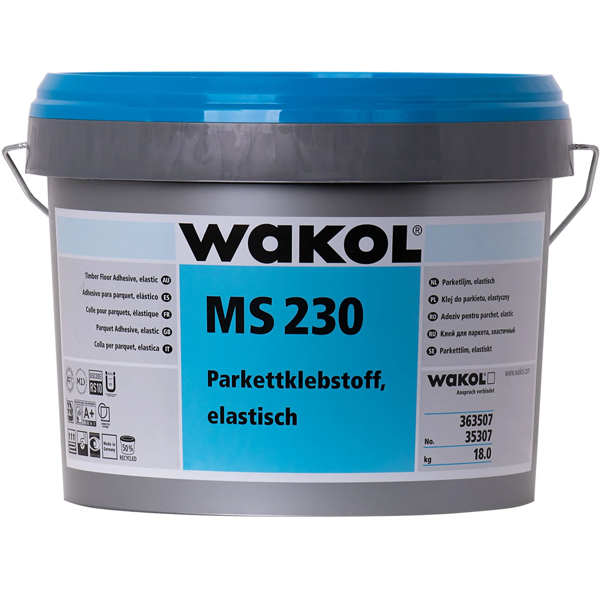 "Wood Flooring Adhesive, Flexible Wood Adhesive, Parquet Adhesive, 18kg image"