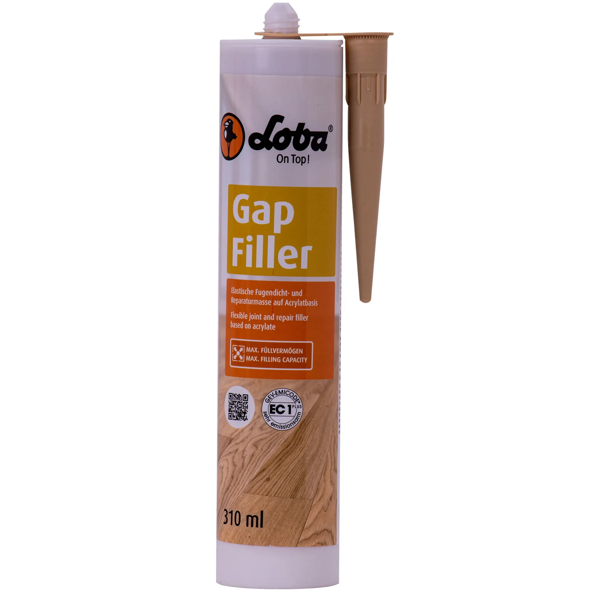 "Wood filler, beech wood filler, floor gap filler image"