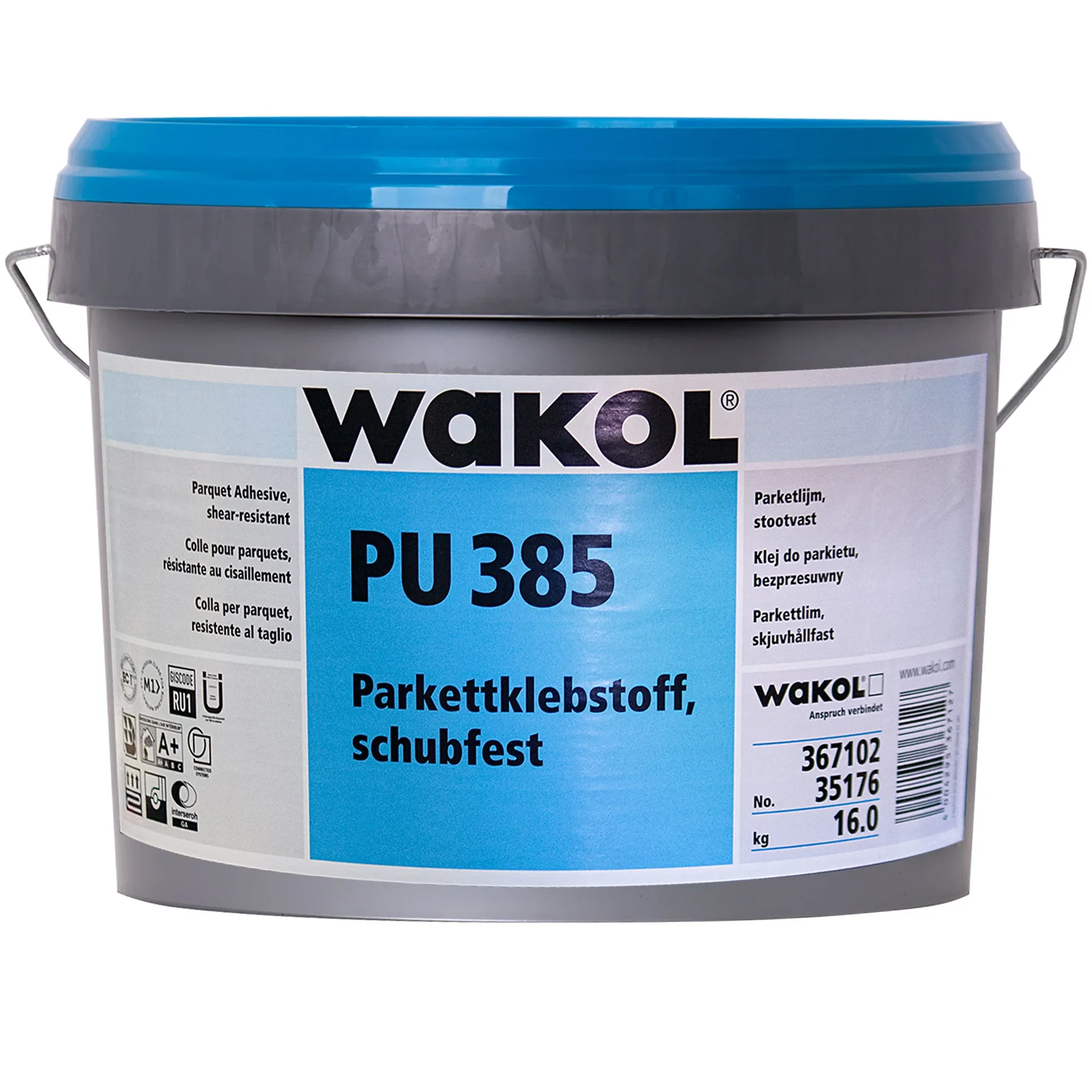 "Wood Floor Adhesive, Parquet Adhesive, 16 kg, Wood Flooring Adhesive image"