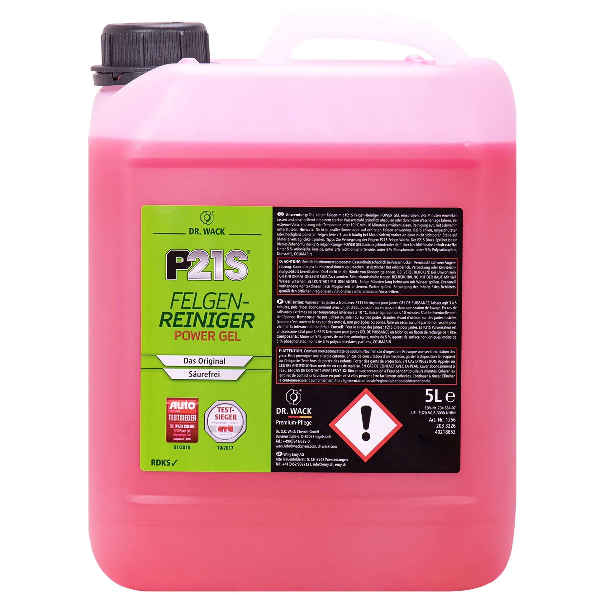 "Wheel Cleaner Gel 5 Liter, Car Wheel Cleaner, Rim Cleaner, Alloy Wheel Cleaner image"