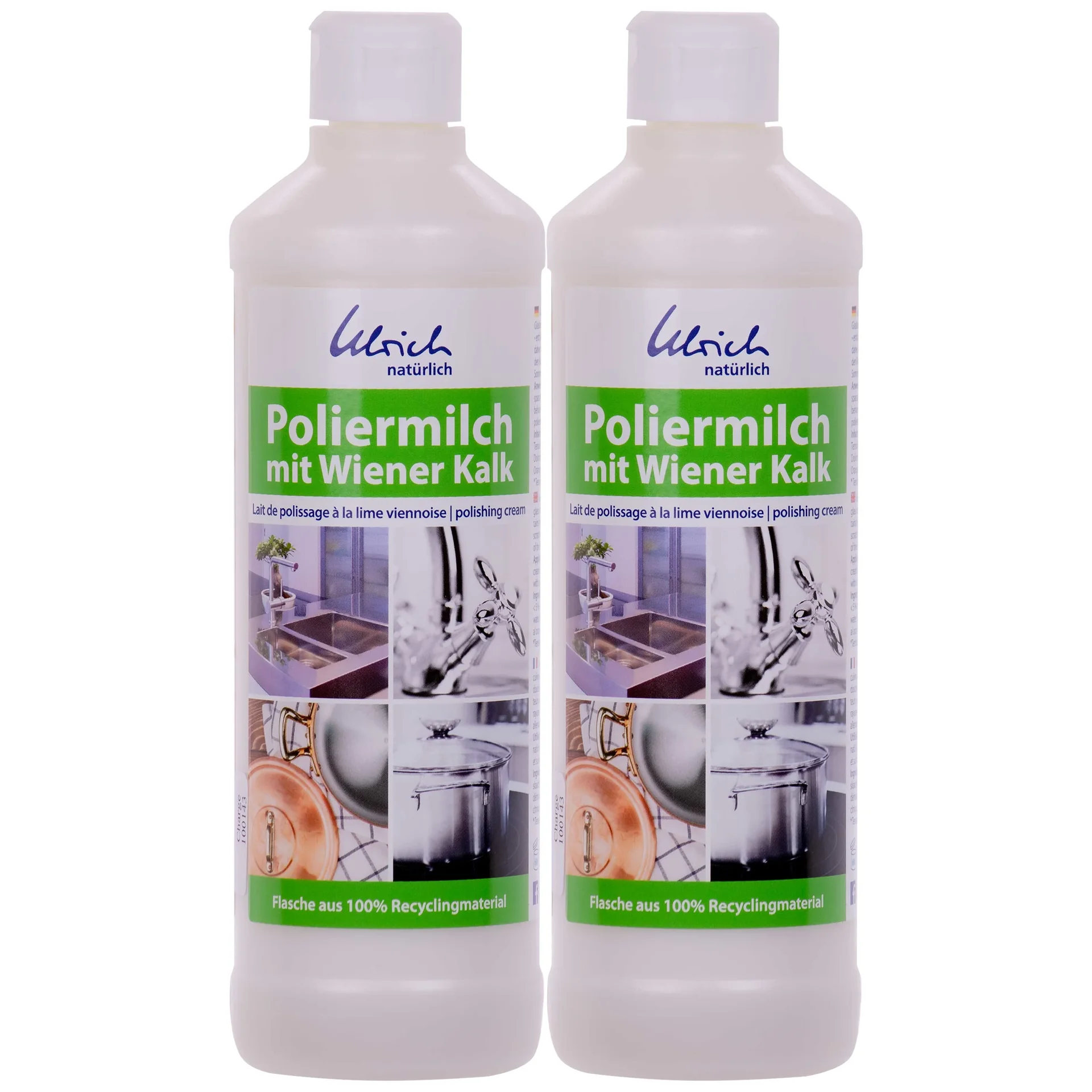 "Polishing Milk 2 x 500 ml, Polishing Compound, Surface Cleaner image"