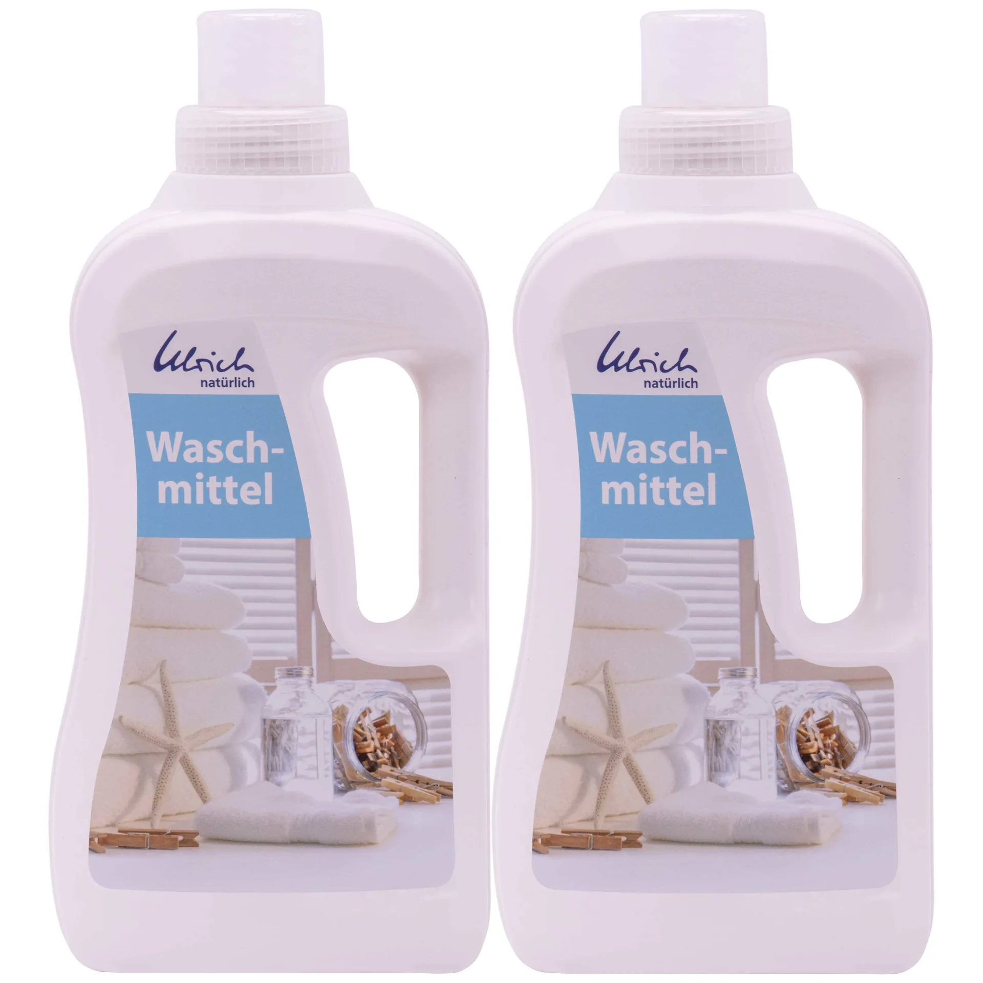 "Liquid Laundry Detergent 2 x 1 Liter, vegan certified image"