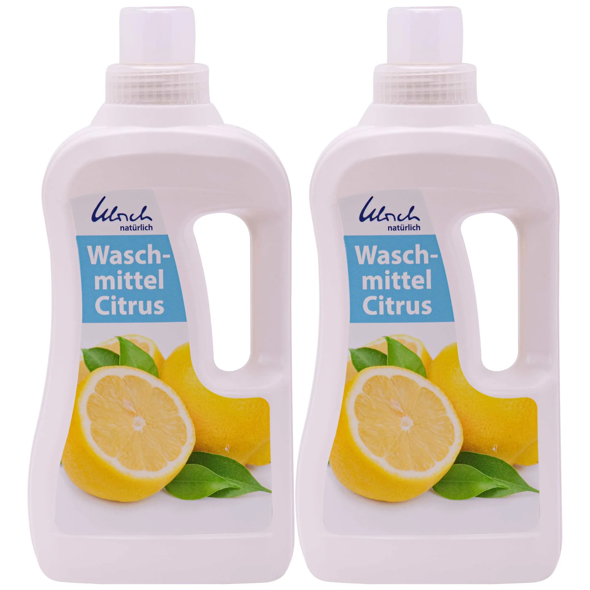 "Citrus Laundry Detergent 2 x 1 Liter, liquid, vegan, natural image"
