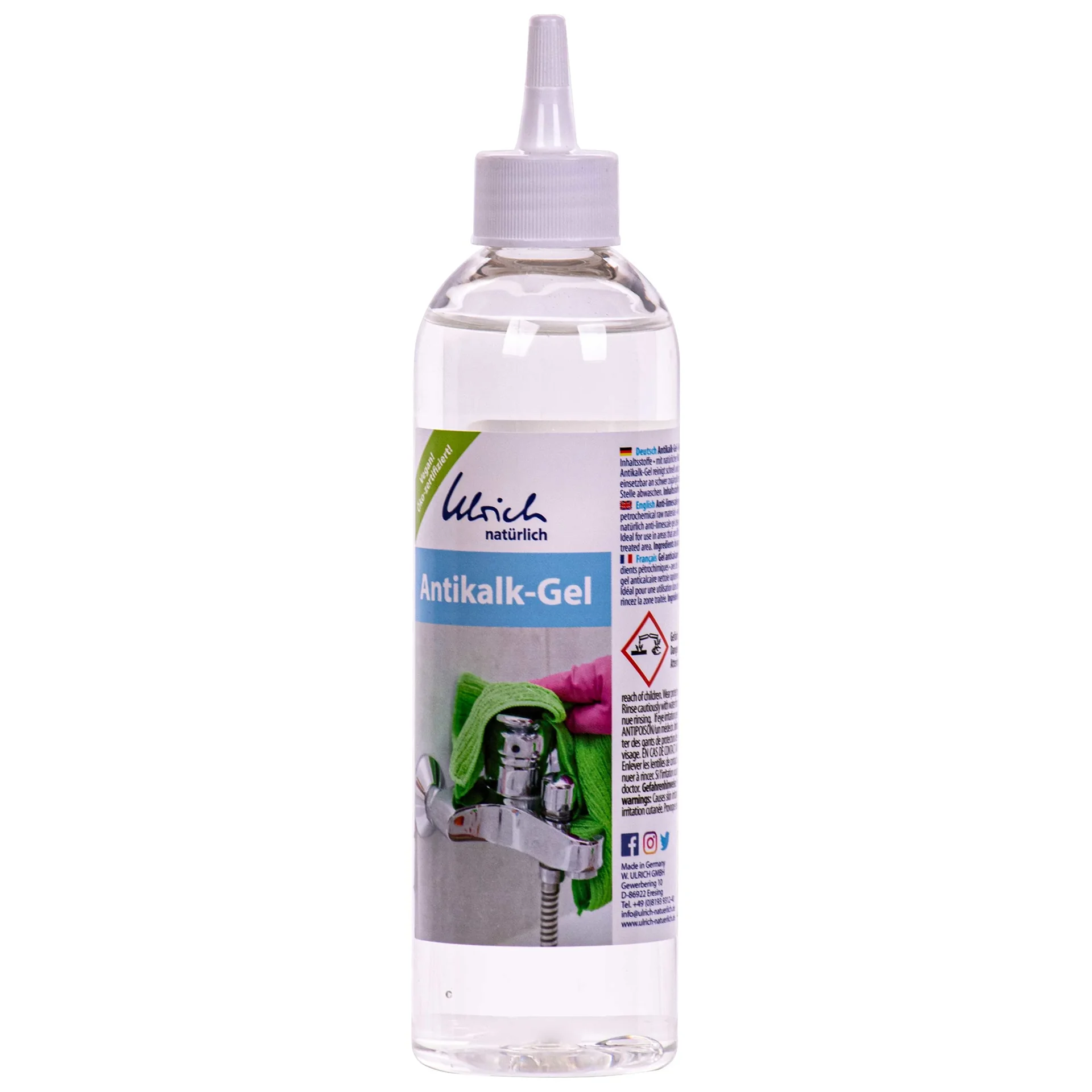 "Descaling Gel 250ml, Lime Scale Remover Gel, Calcium Remover Gel image"