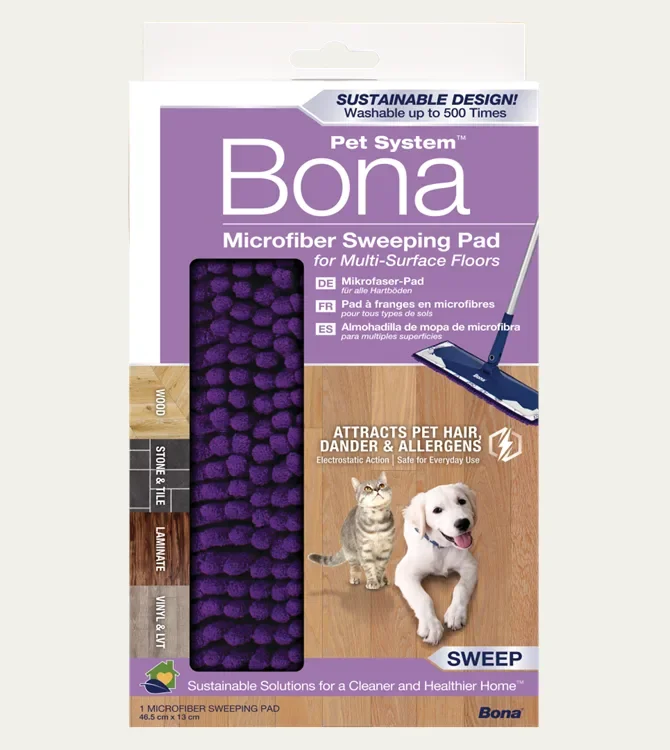 "Pet Sweeping Pad, Microfiber Pet Floor Cleaner Pad, Sweeping Pad for Pets image"