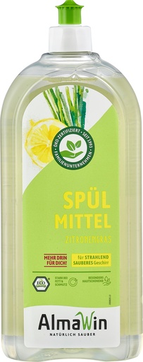 "Dish Soap 1 Liter, Lemongrass Dish Soap, Citrus Dish Soap image"