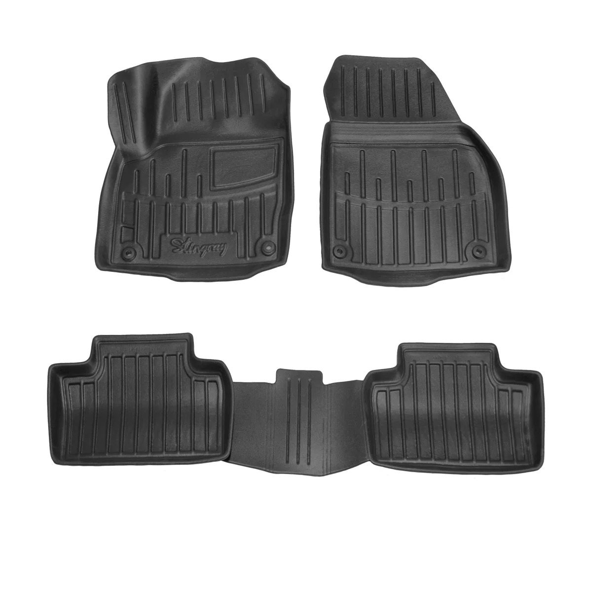 Range Rover Evoque floor mats, 3D rubber car floor mats, custom fit (2011-2018)