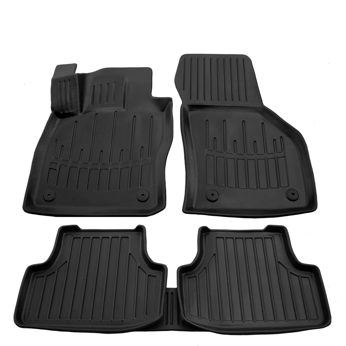 "Floor mats, 3D car floor mats, Custom fit, Rubber vehicle floor mats, Car accessories, Audi A3 (8V) (2012-2020) image"