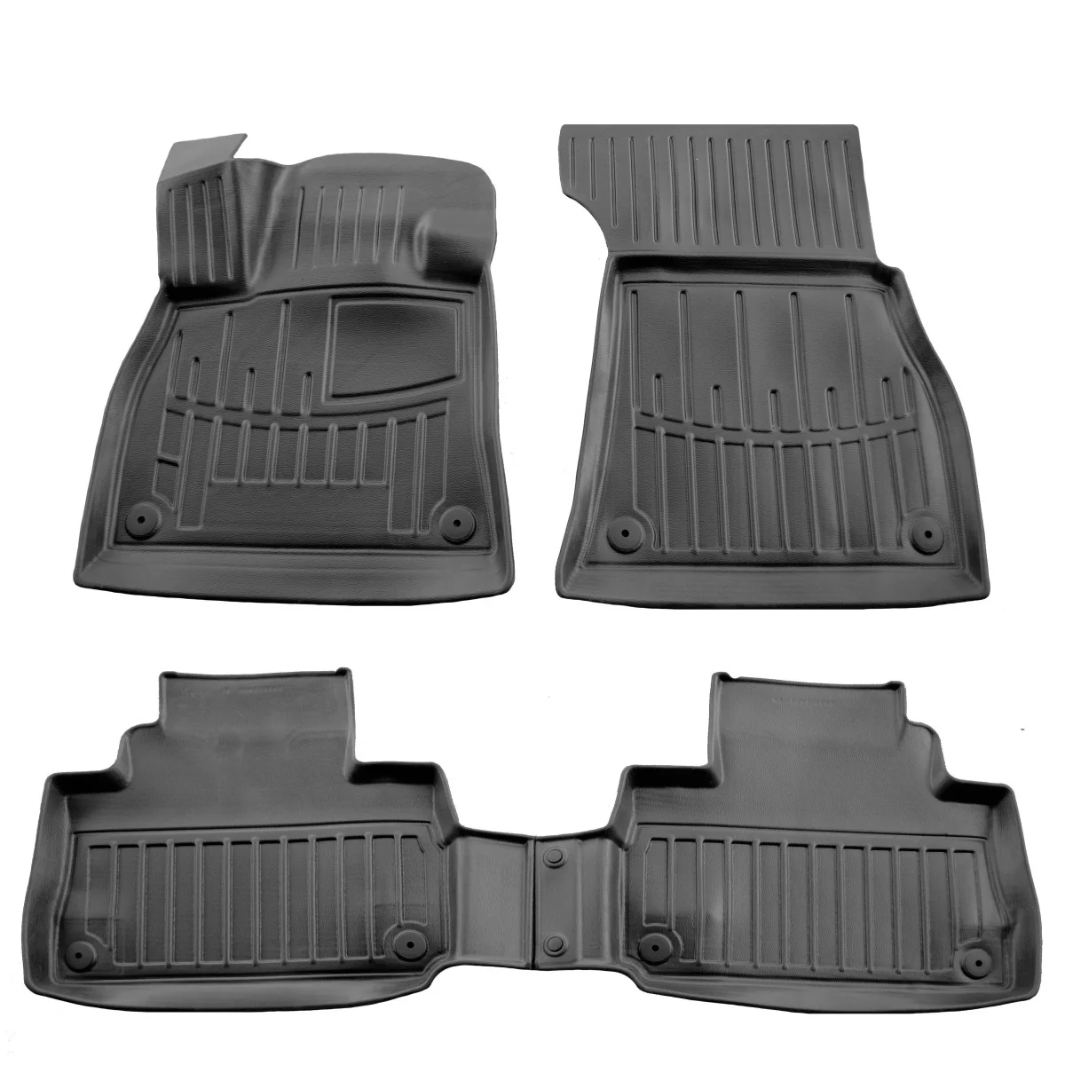 "Car floor mats, 3D rubber floor mats, fit for Q8 e-tron Sportback (2022-...), automotive floor mats image"