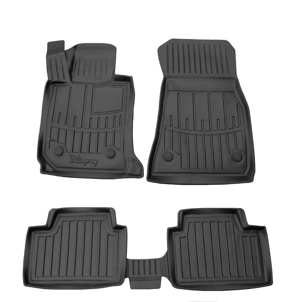 "Car floor mats, 3D rubber floor mats, fit BMW 3 G21 (2019-...), automotive floor mats image"