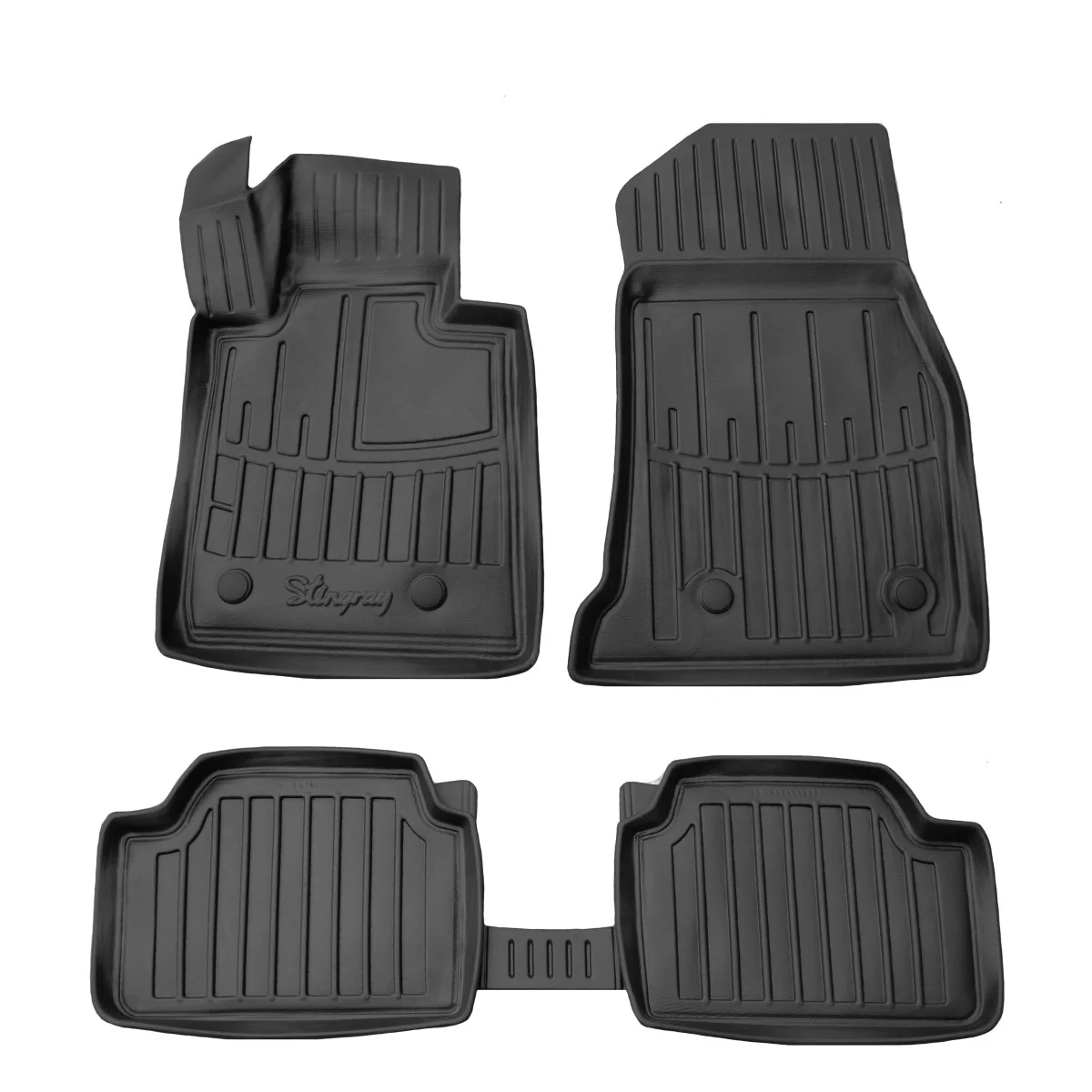 "BMW 1 Series 3D Floor Mats, Fit F21/2011-2019, Polyurethane, 35 mm Edge image"