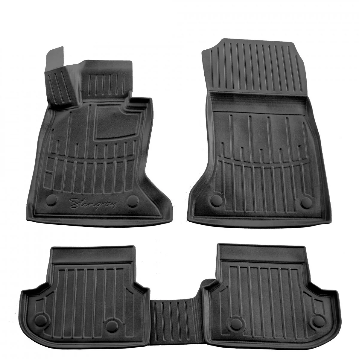 "BMW F11 floor mats, 3D floor mats, custom fit car rubber mats for 5 Series F11/2013-2016 image"