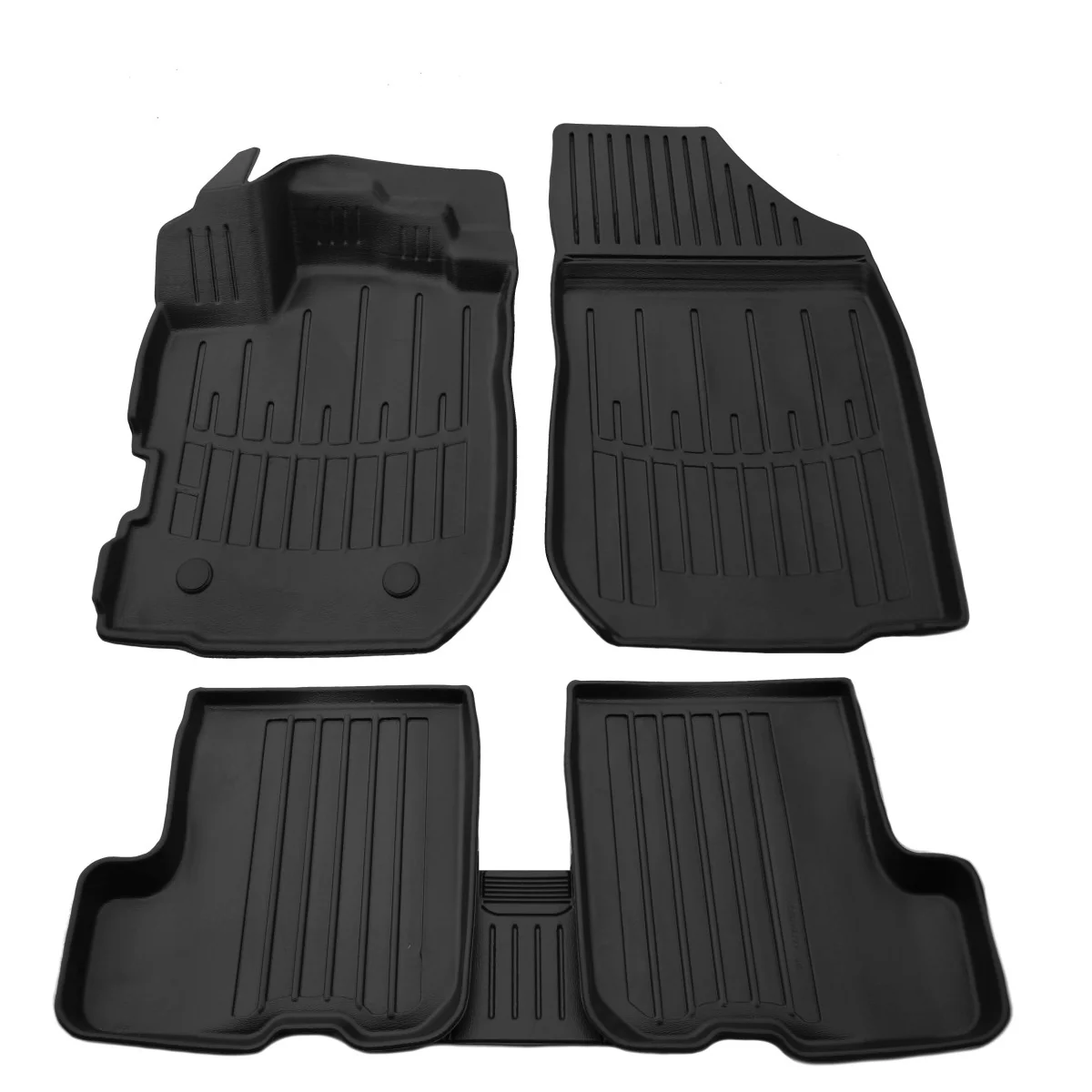 "Car Floor Mats 3D, Rubber, for DACIA Sandero Stepway II (2012-2020) image"