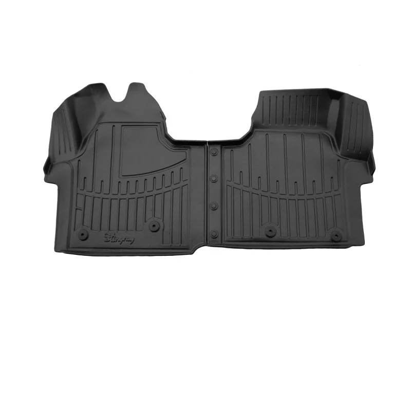 "Car floor mats, rubber floor mats, 3D floor mats for Ford Transit Custom (2023-...), van floor mats image"
