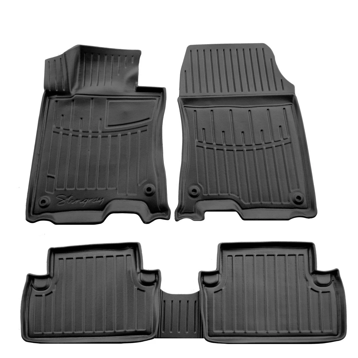 "Car floor mats, rubber floor mats for HONDA Accord IIX (2008-2013), 3D car mats, polyurethane, anti-slip image"